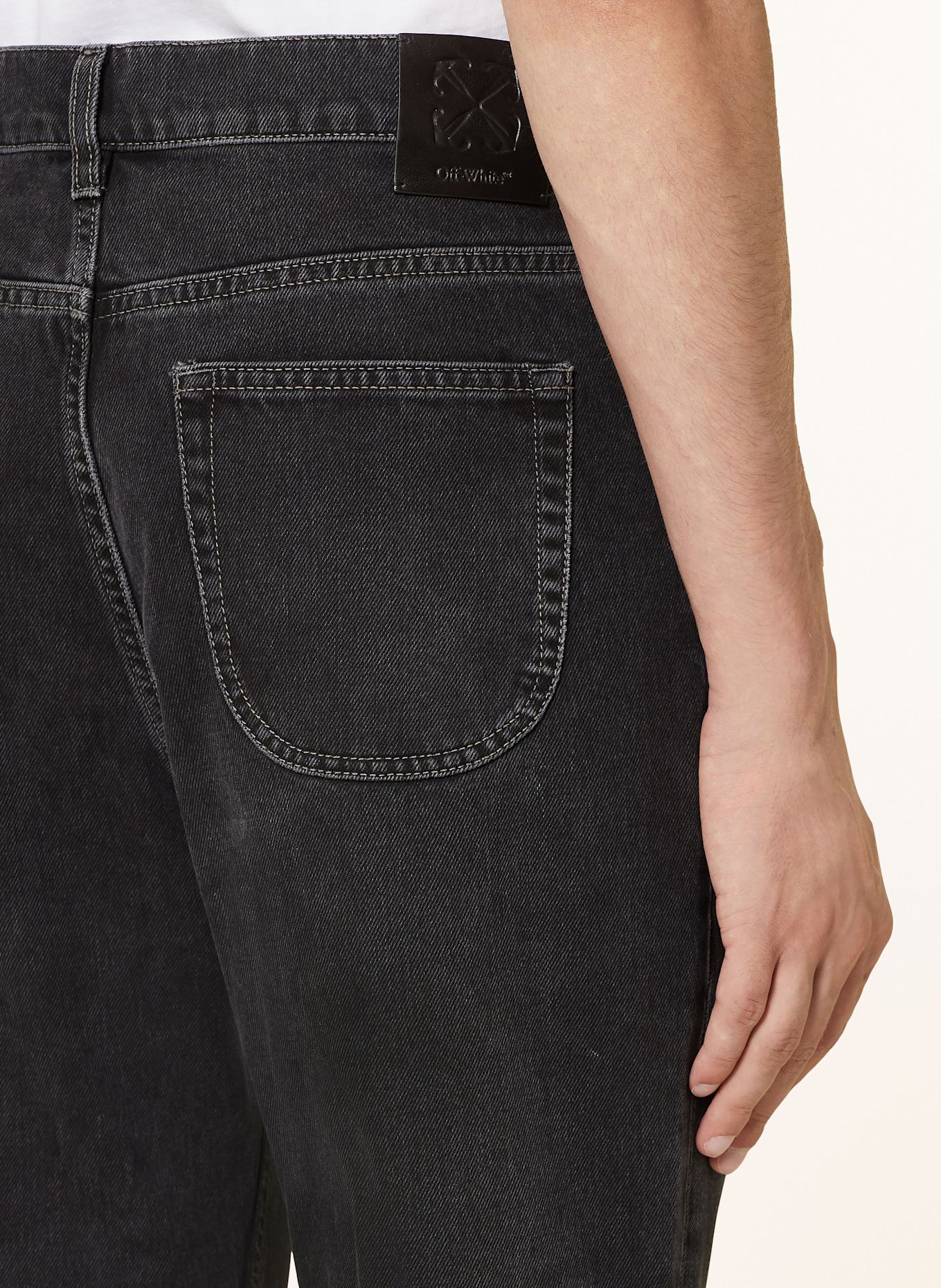 Off-White Jeansy flared fit: 303 VINTAGE BLACK - OF