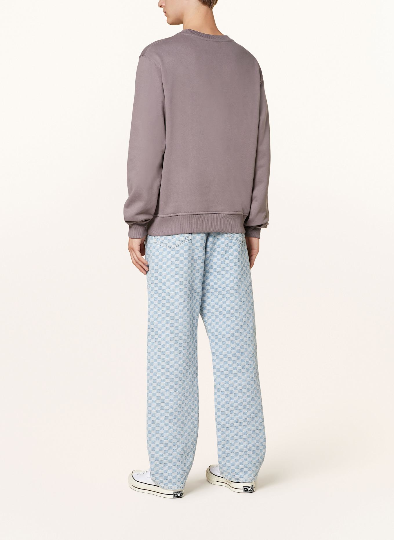 DAILY PAPER Mikina DIAS: ŠEDÁ