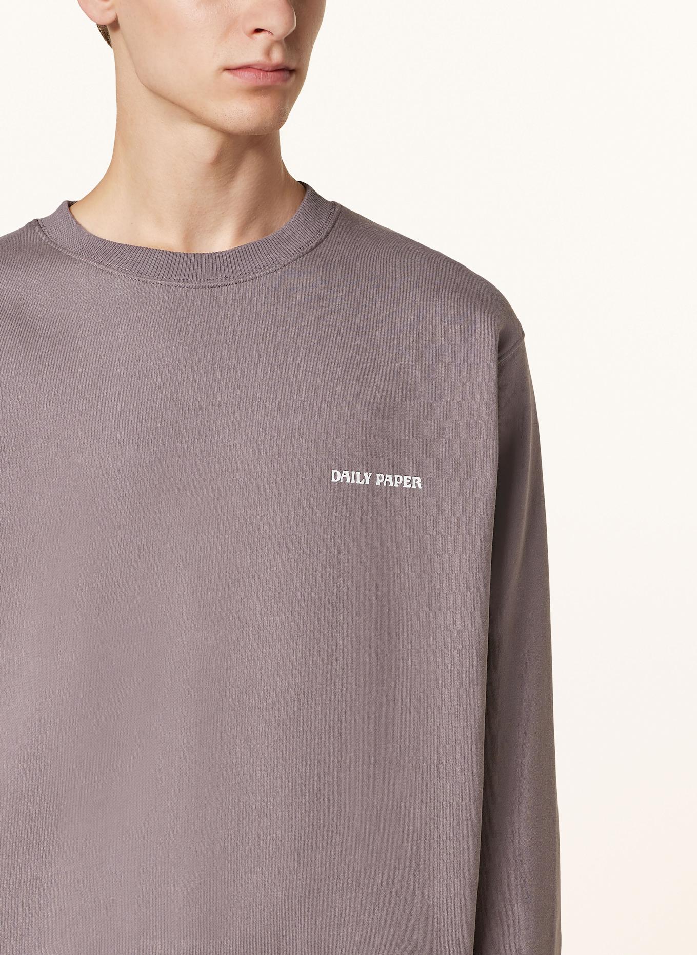 DAILY PAPER Mikina DIAS: ŠEDÁ