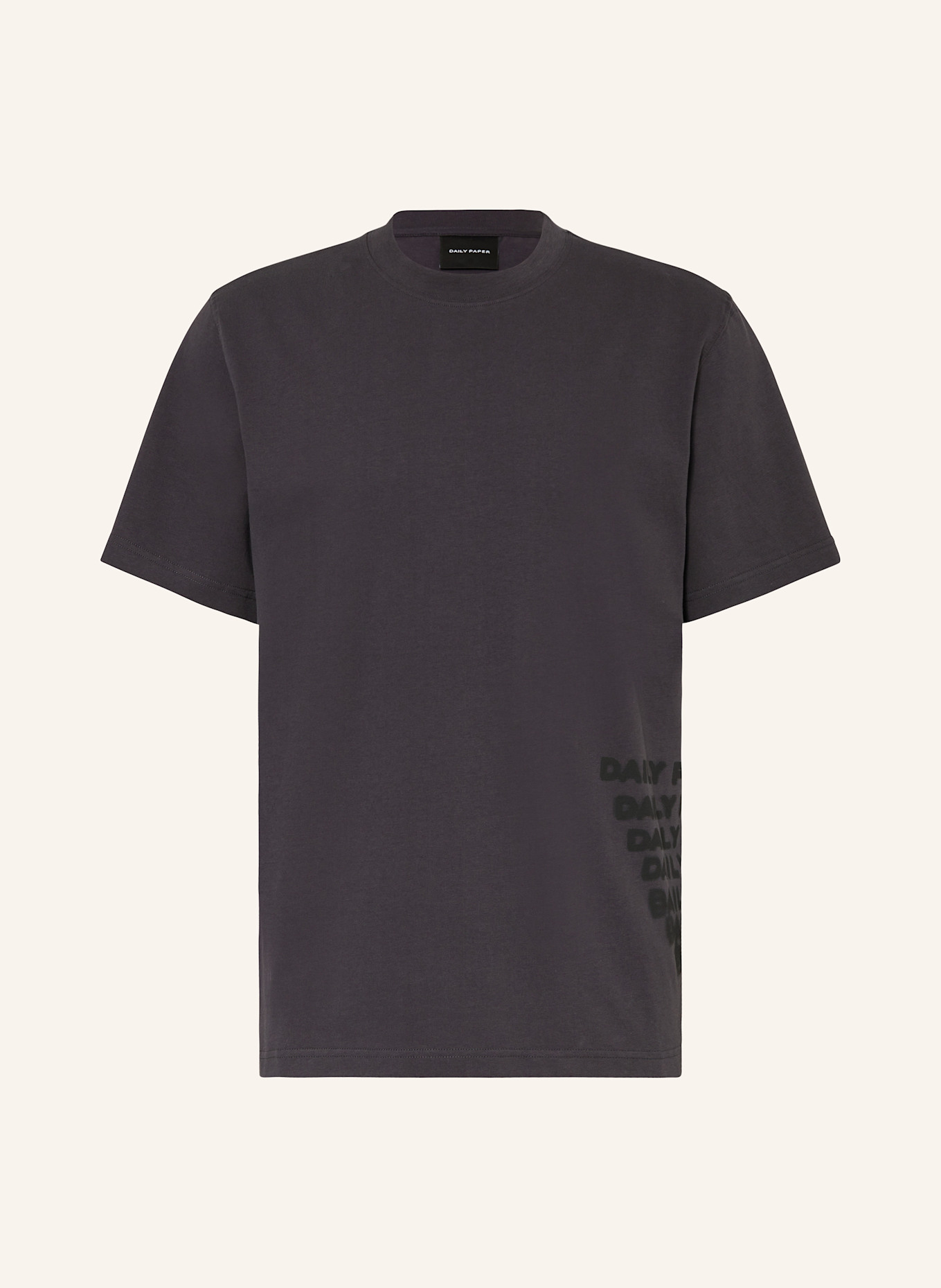 DAILY PAPER T-shirt OVERLOAD, Color: DARK GRAY (Image 1)