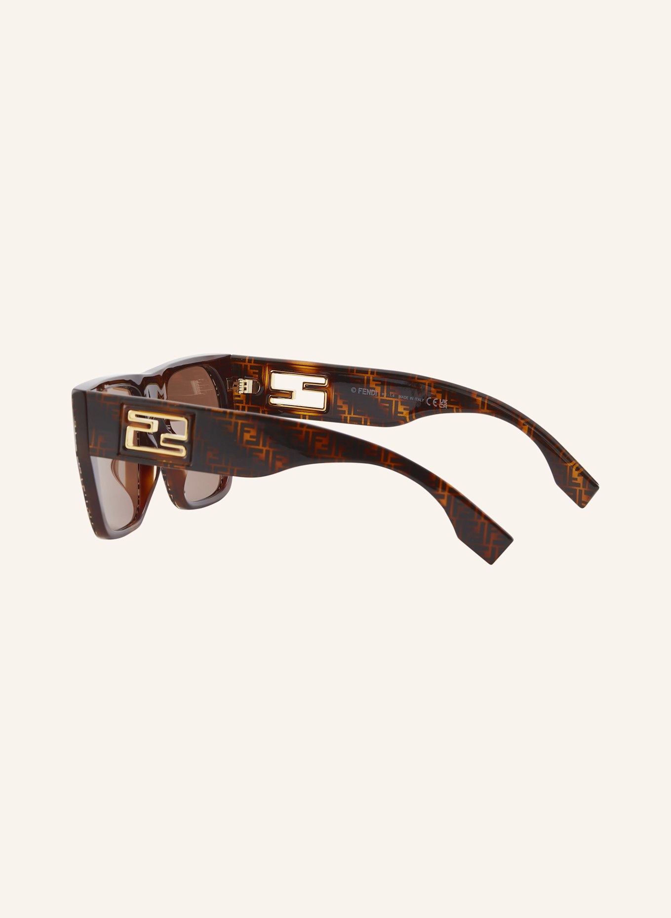 FENDI Sunglasses FE40124I: 4402D1 - HAVANA/BROWN