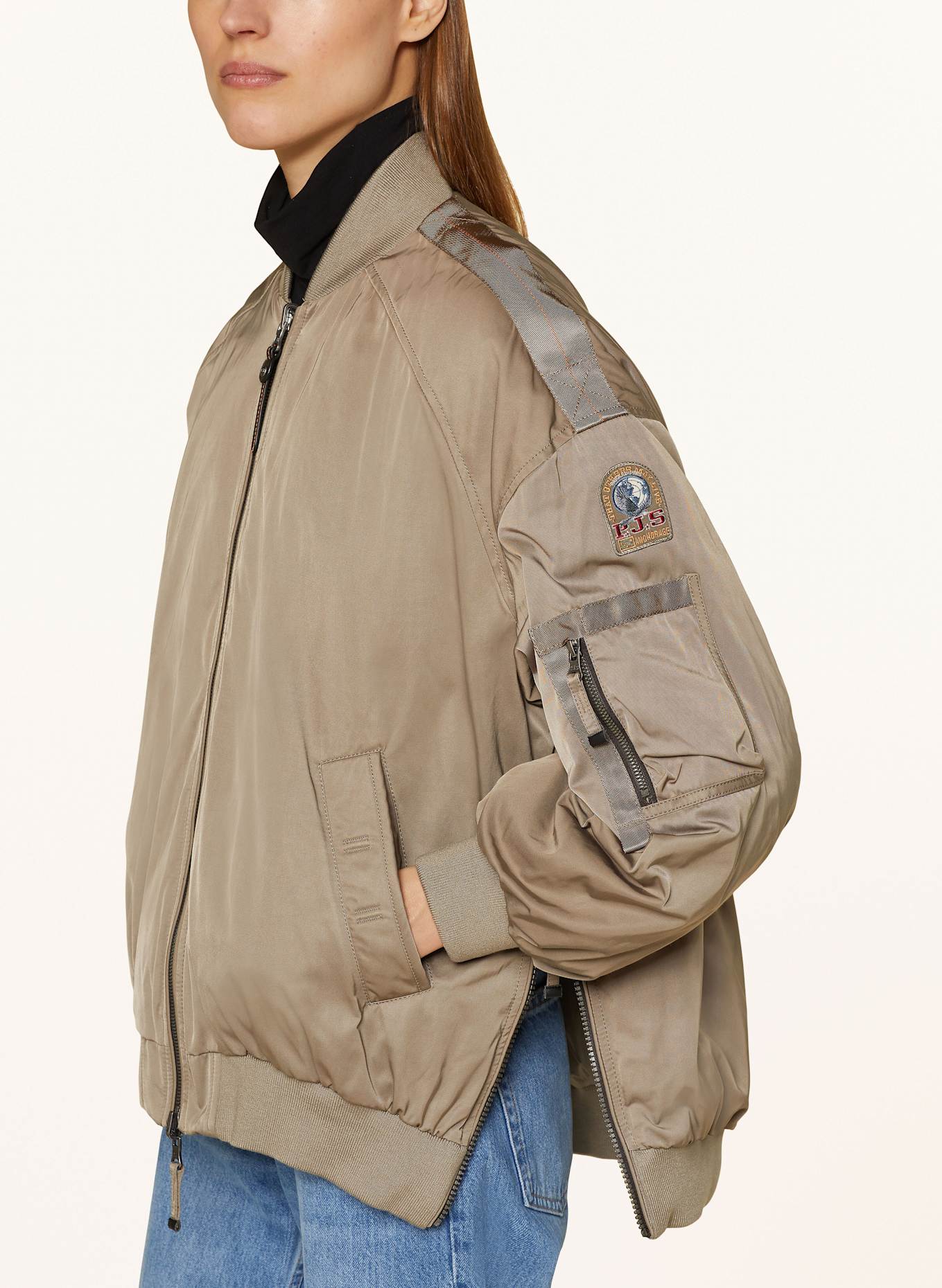 PARAJUMPERS Daunenblouson zum Wenden: TAUPE
