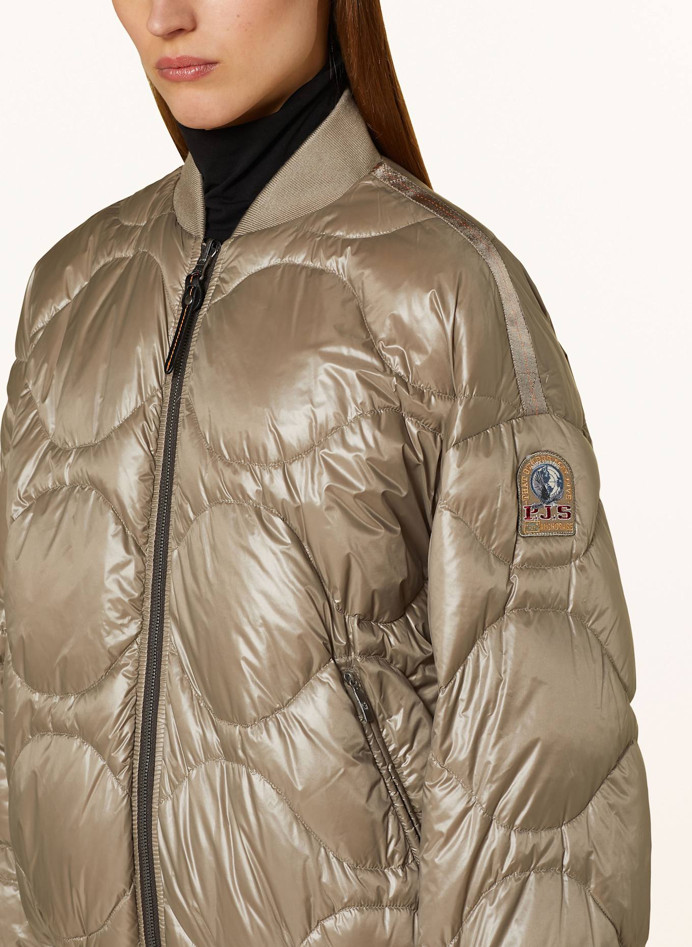 PARAJUMPERS Daunenblouson zum Wenden: TAUPE