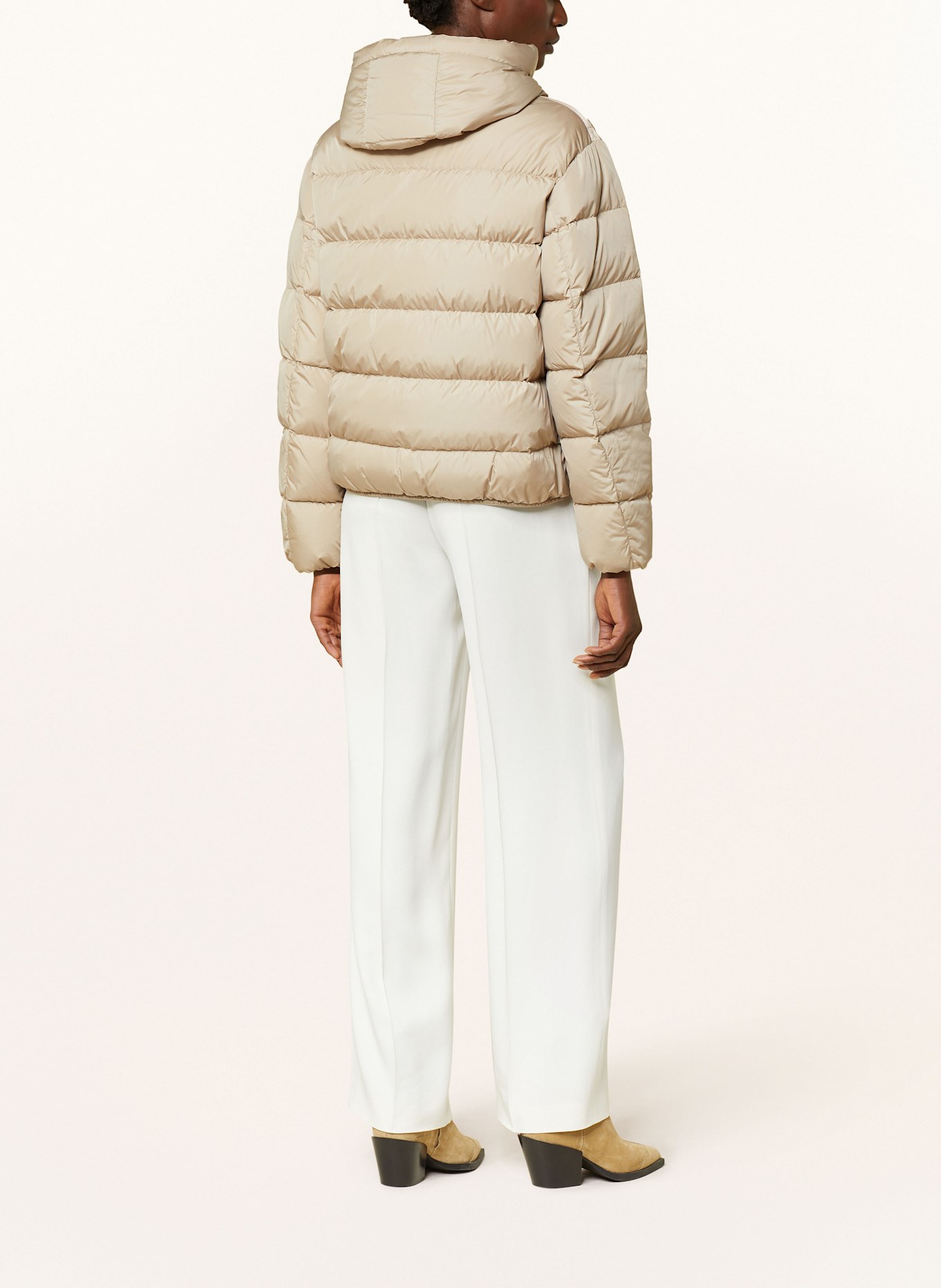 PARAJUMPERS Péřová bunda JINNY: BÉŽOVÁ