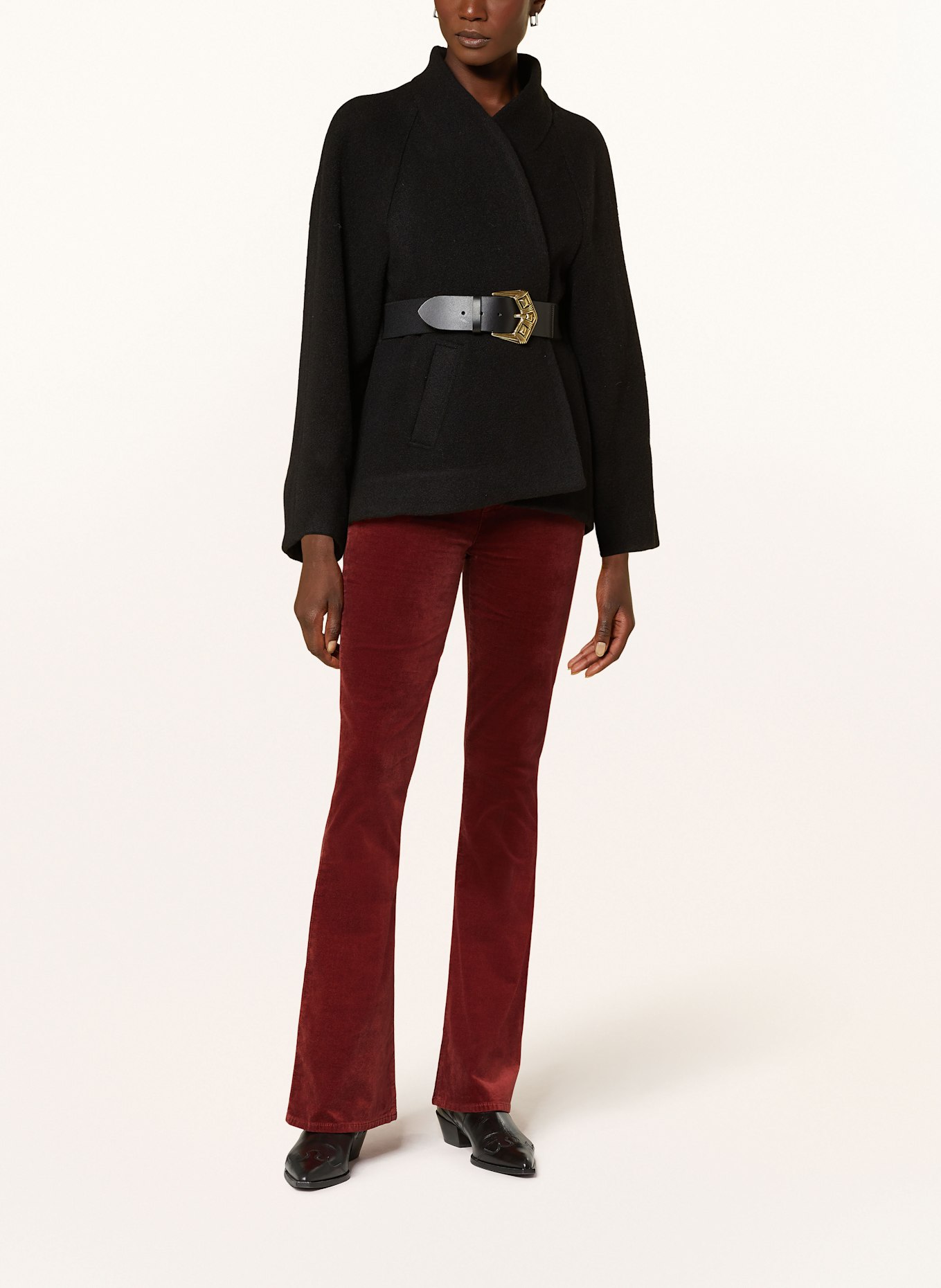 7 for all mankind Bootcut Jeans ALI: DUNKELROT