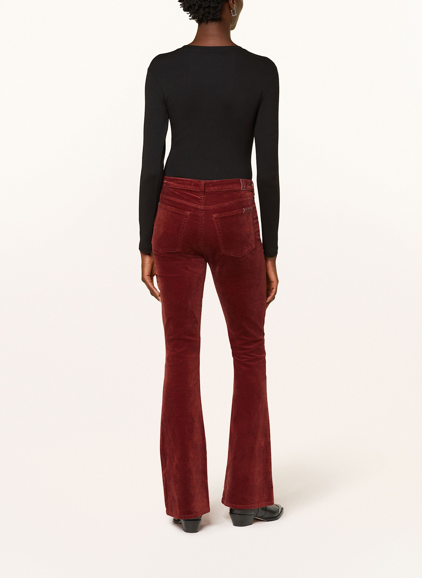 7 for all mankind Bootcut Jeans ALI: DUNKELROT