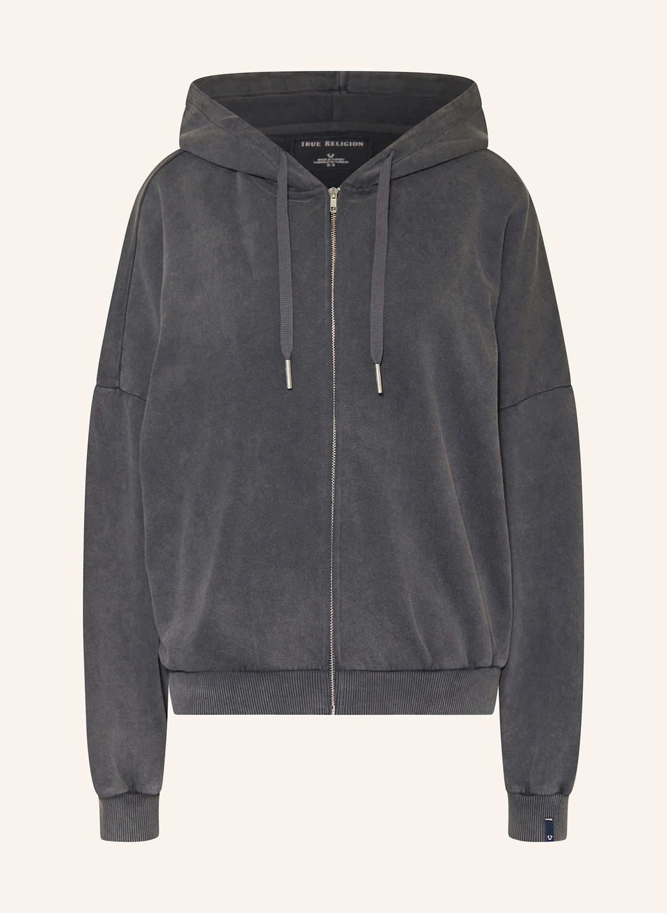 Grey true religion jacket top