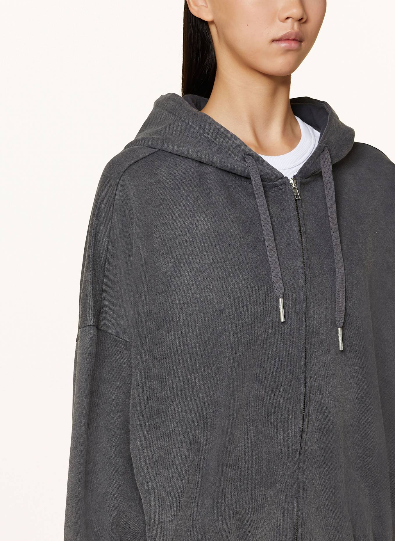 TRUE RELIGION Sweat jacket in dark gray