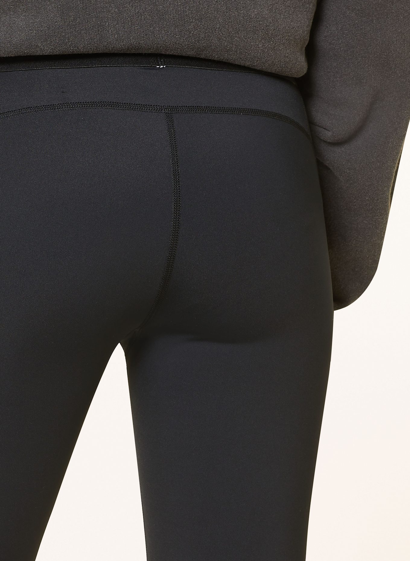 black palms Leggings: SCHWARZ