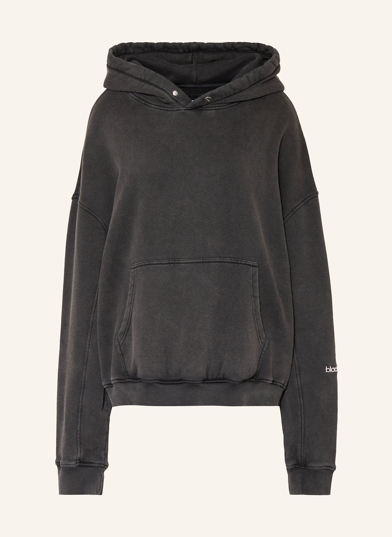 black palms Oversized-Hoodie HONEY 1.0: DUNKELGRAU