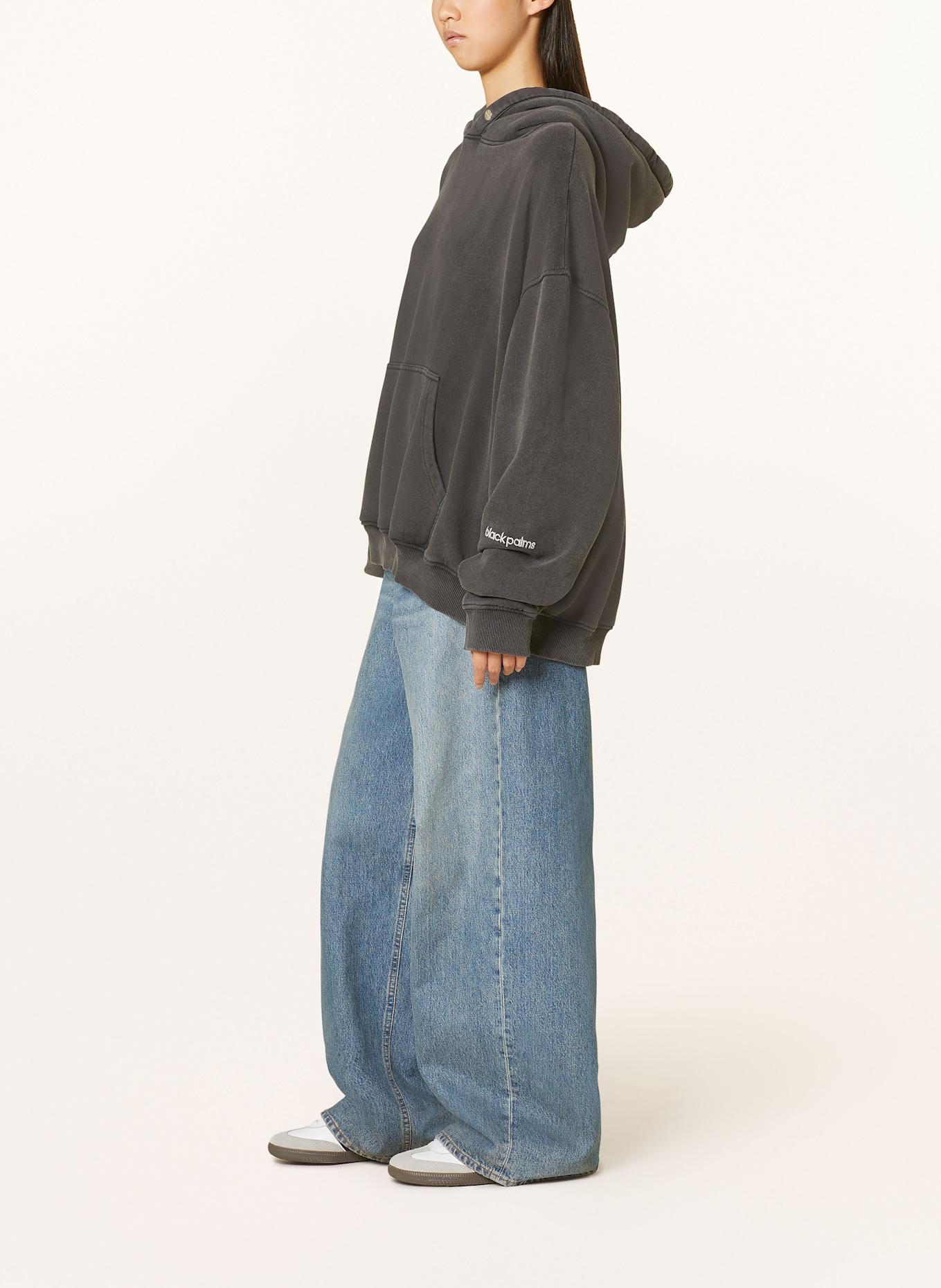 black palms Oversized-Hoodie HONEY 1.0: DUNKELGRAU