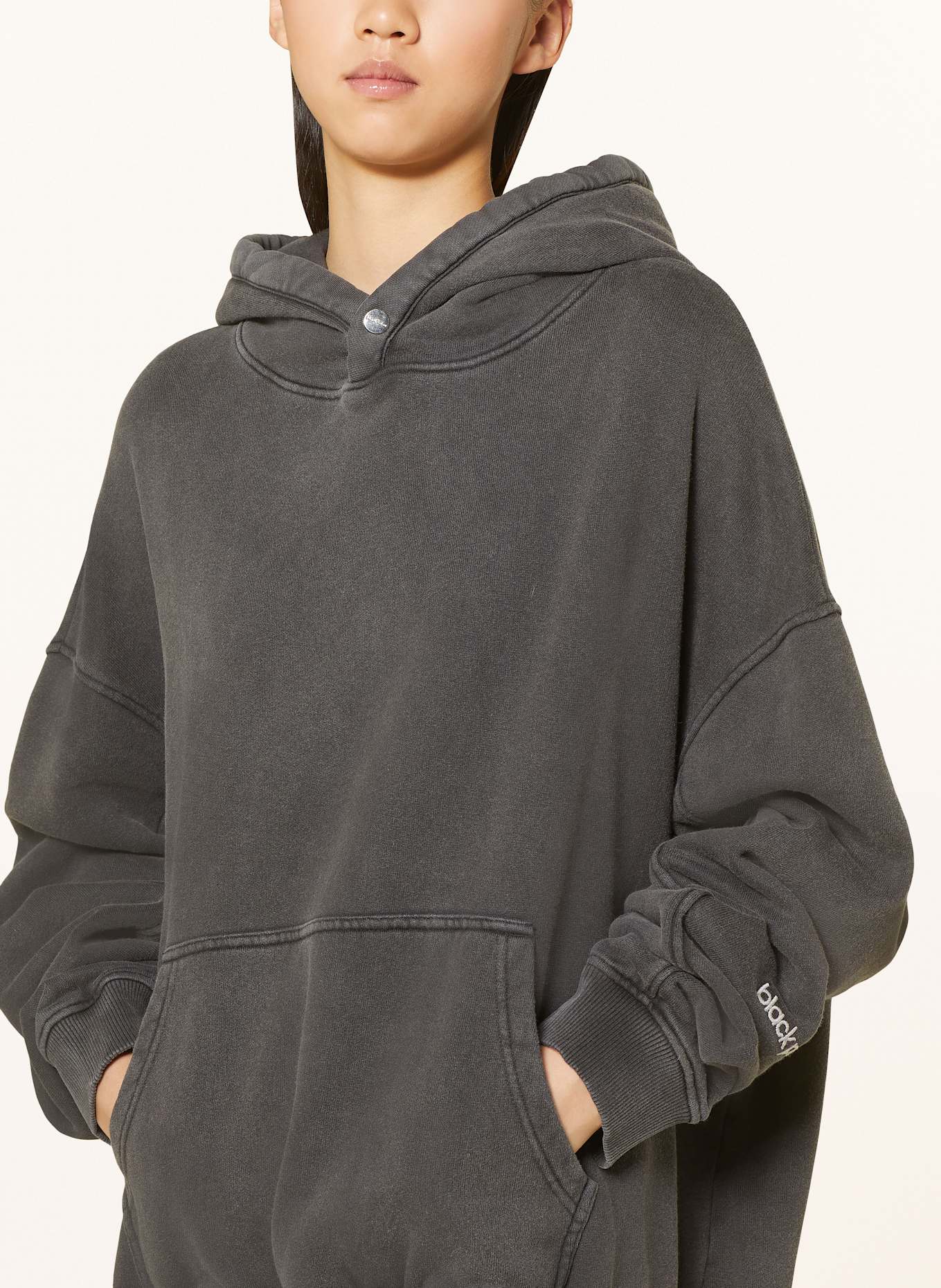 black palms Oversized-Hoodie HONEY 1.0: DUNKELGRAU