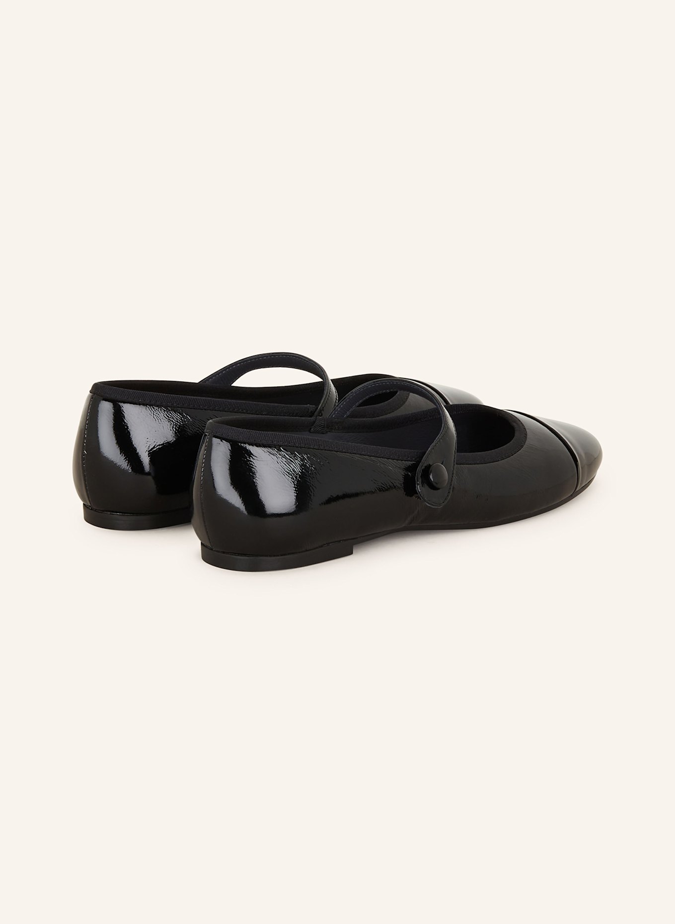 JONAK Mary Jane ballets flats DREUX, Color: BLACK (Image 2)