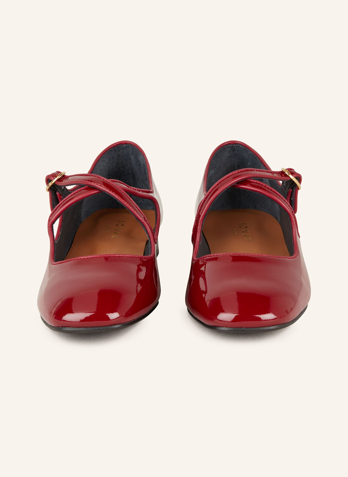 JONAK Ballerinas DUCKY, Color: DARK RED (Image 3)