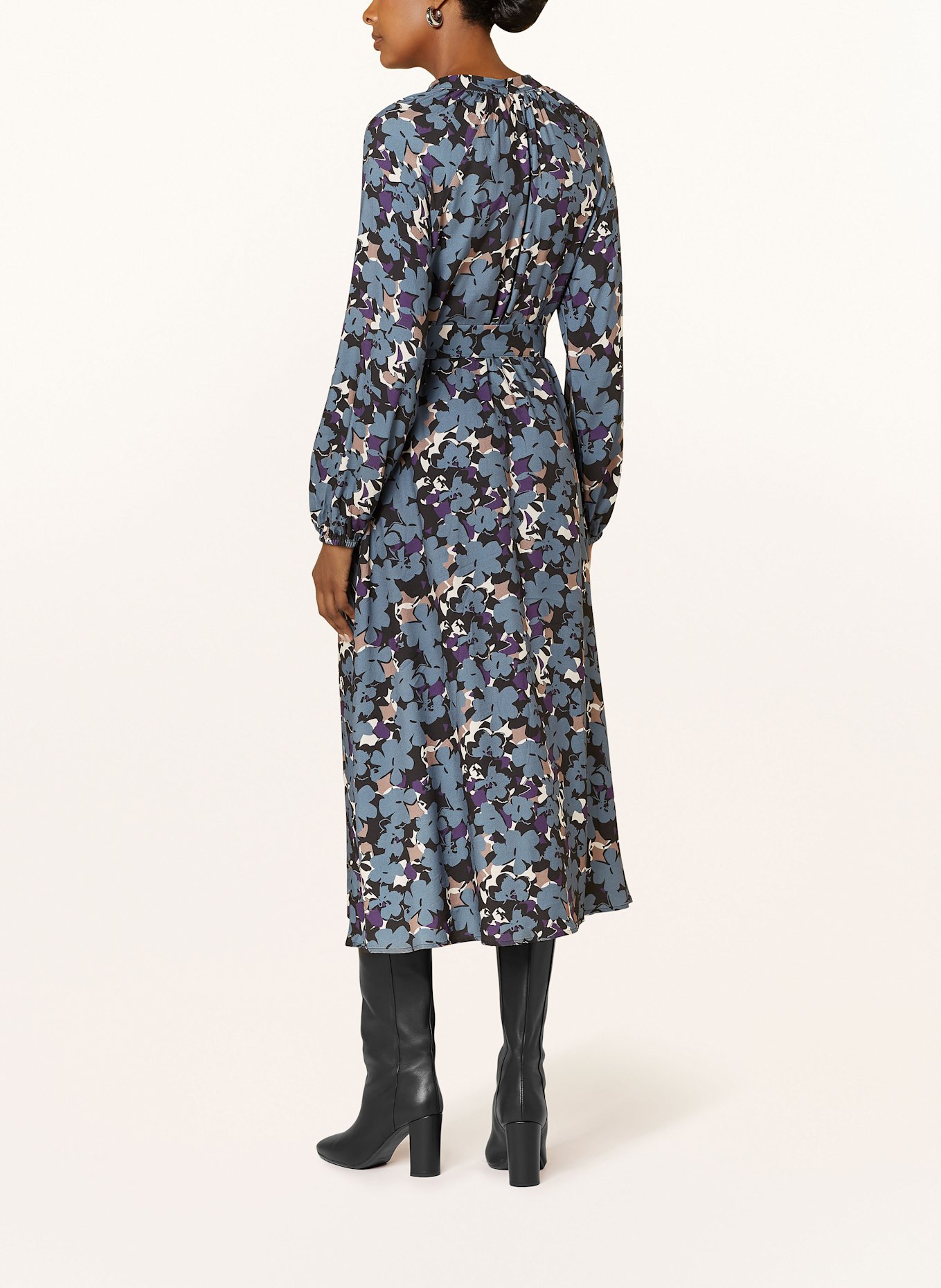 MORE & MORE Orbital dress, Color: Totême knee-length leather shorts Marrone (Image 3)