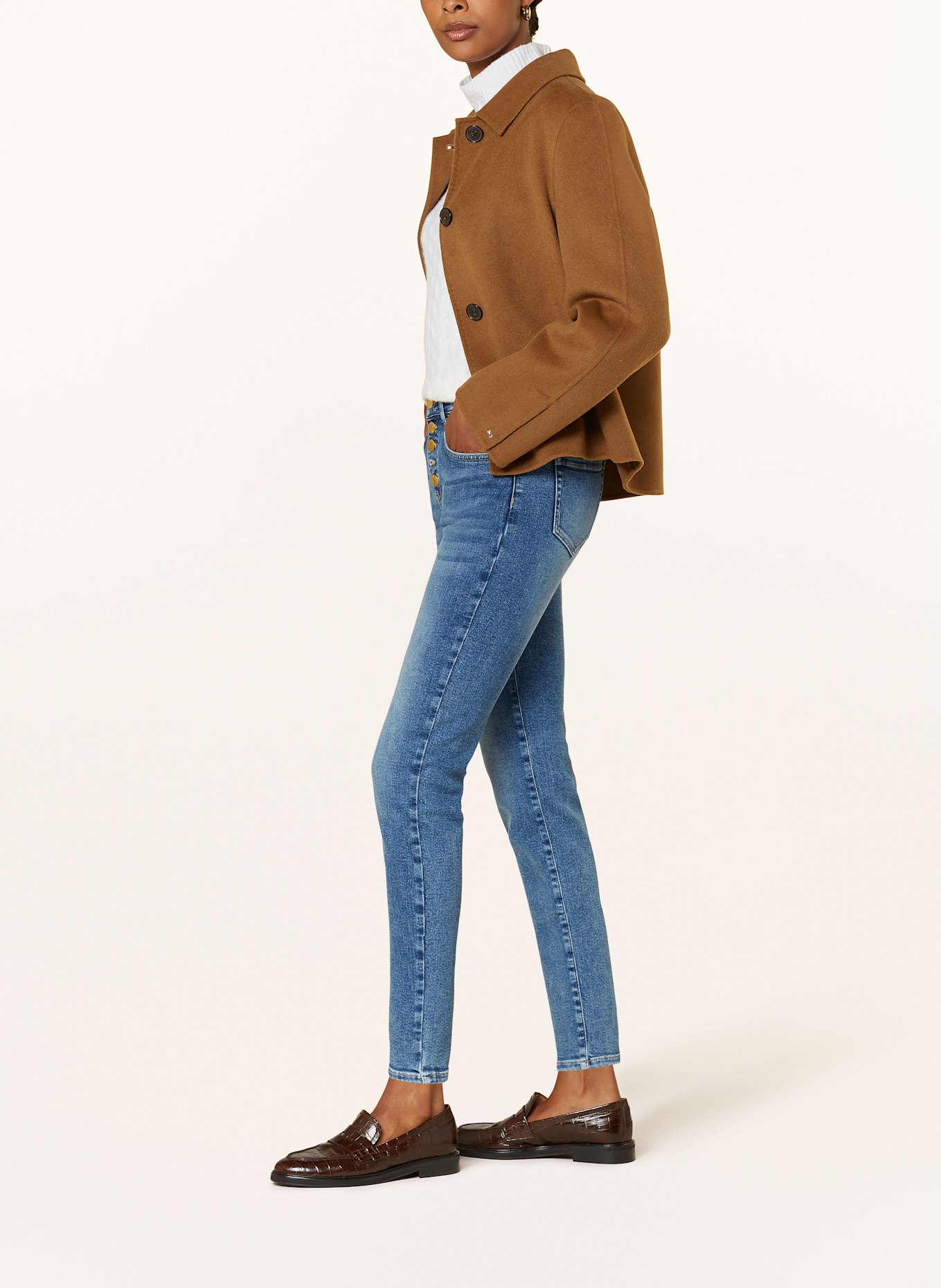 MORE & MORE HAZEL skinny jeans, Color: 0962 lemaire loose fit tailored trousers item (Image 4)