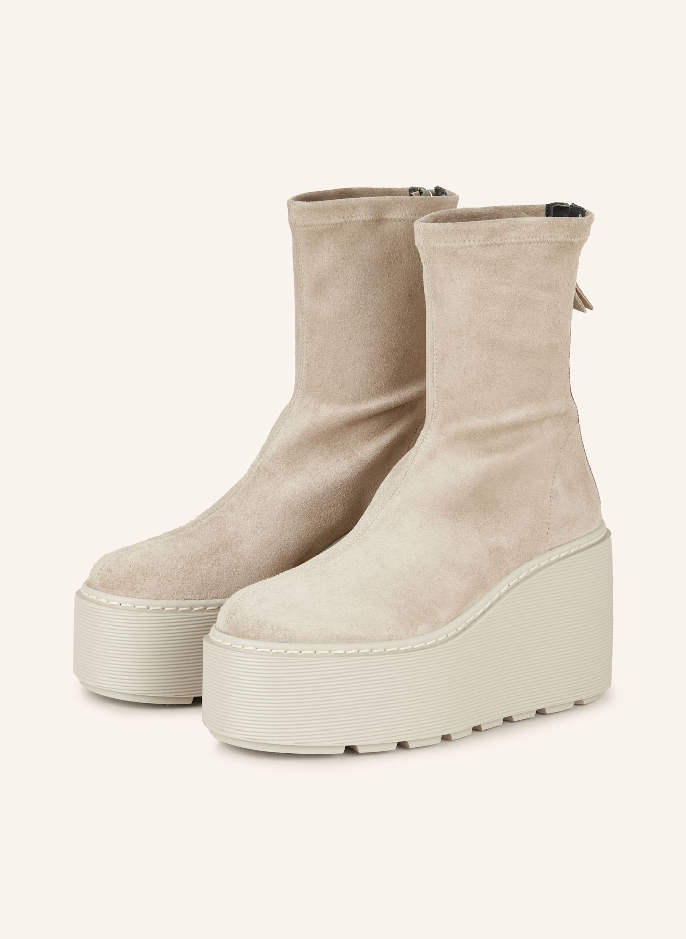 VIC MATIÉ Plateau-Boots MAGNIFICO, Farbe: BEIGE (Bild 1)