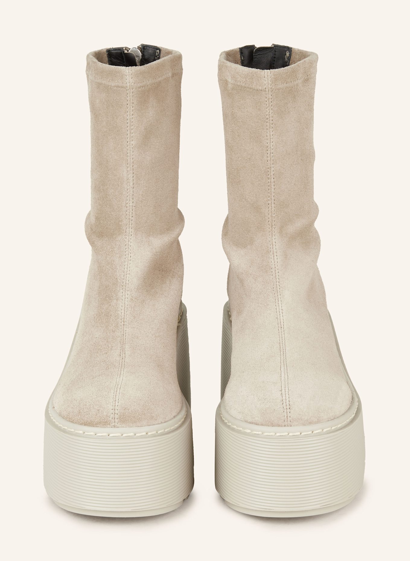 VIC MATIÉ Plateau-Boots MAGNIFICO, Farbe: BEIGE (Bild 3)