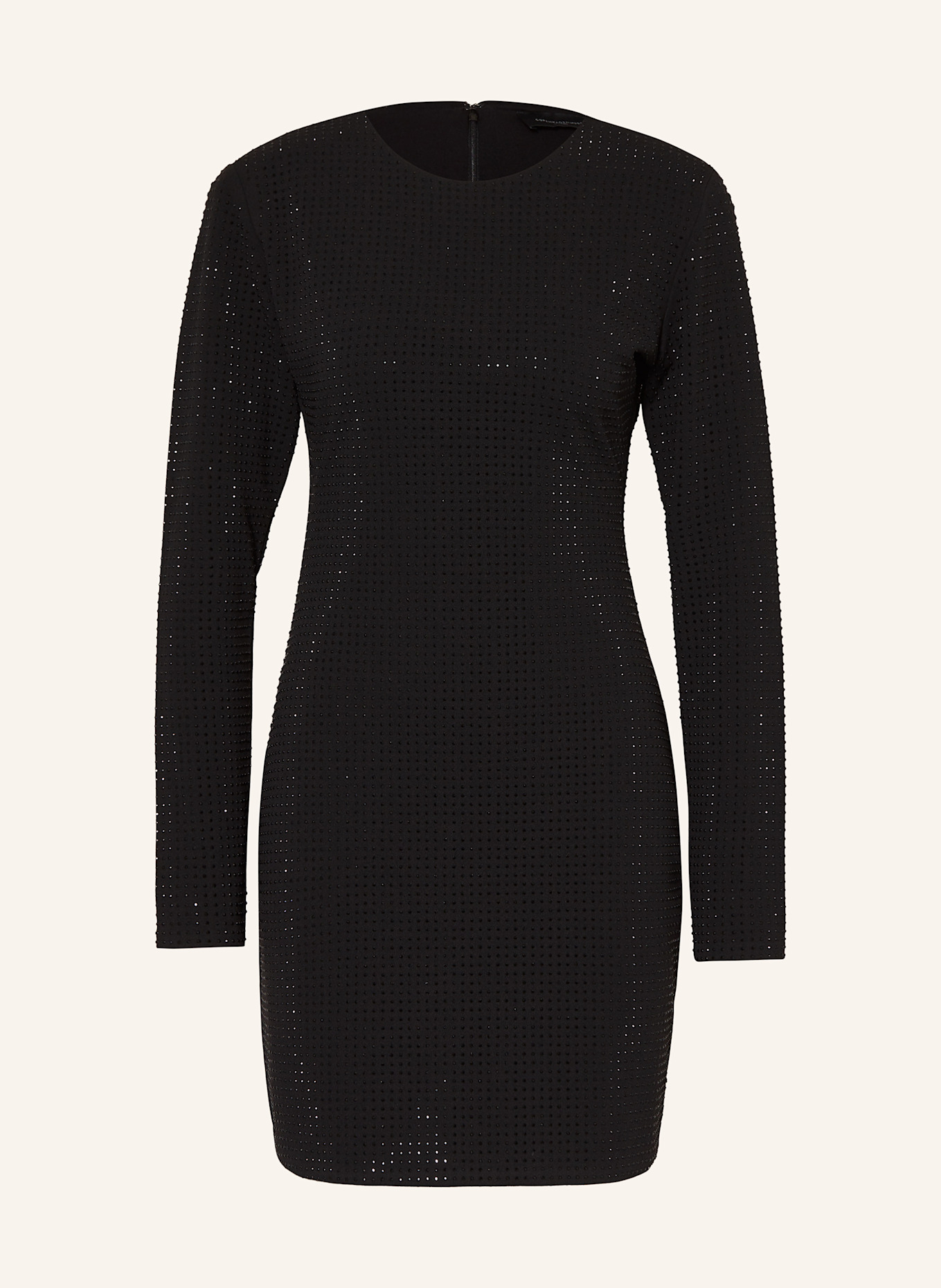 COPENHAGEN MUSE Šaty CMSTORIA s ozdobnými kamínky: ČERNÁ