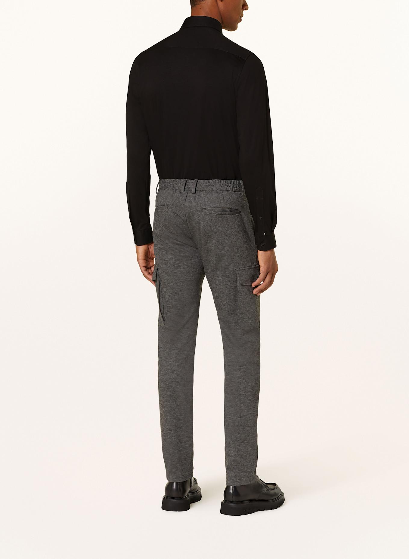 PAUL Jerseyhemd Slim Fit: SCHWARZ