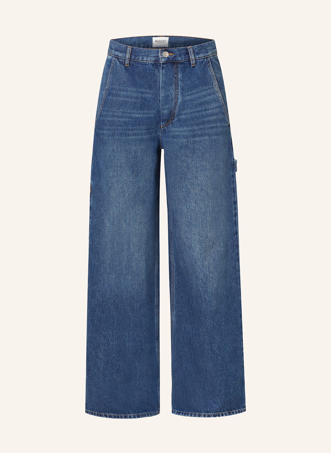 MARANT ÉTOILE SOLENE boyfriend jeans, Color: 30BU blue (Image 1)