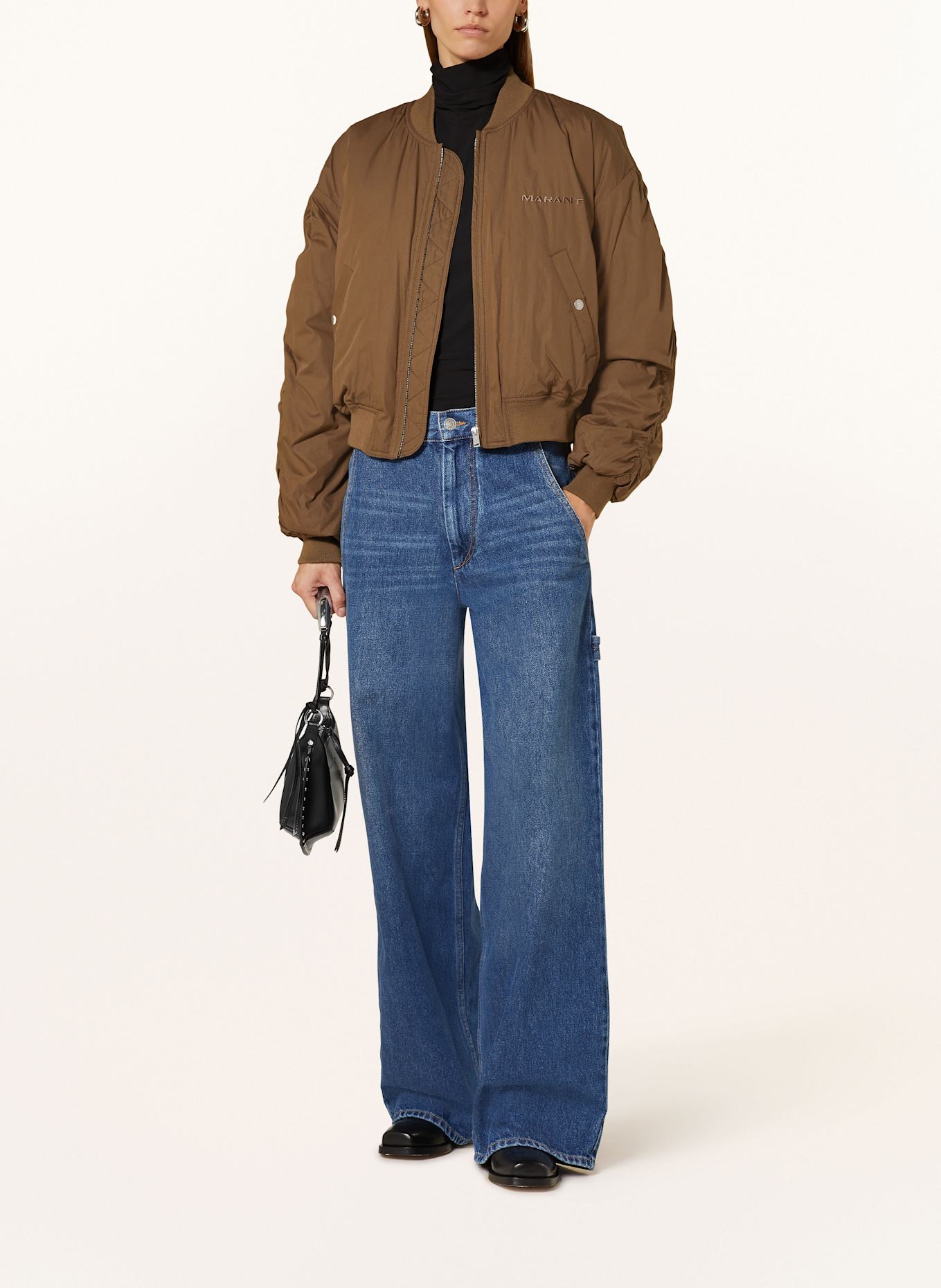 MARANT ÉTOILE SOLENE boyfriend jeans, Color: 30BU blue (Image 2)