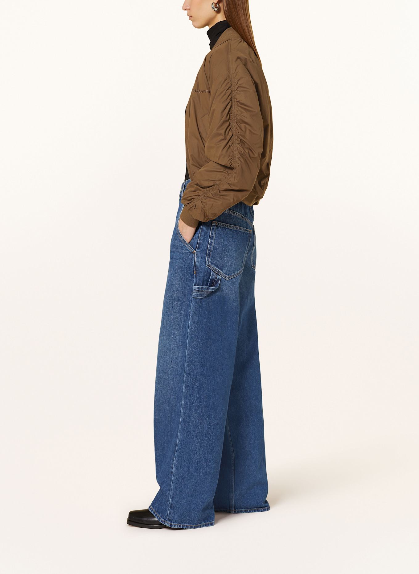 MARANT ÉTOILE SOLENE boyfriend jeans, Color: 30BU blue (Image 4)