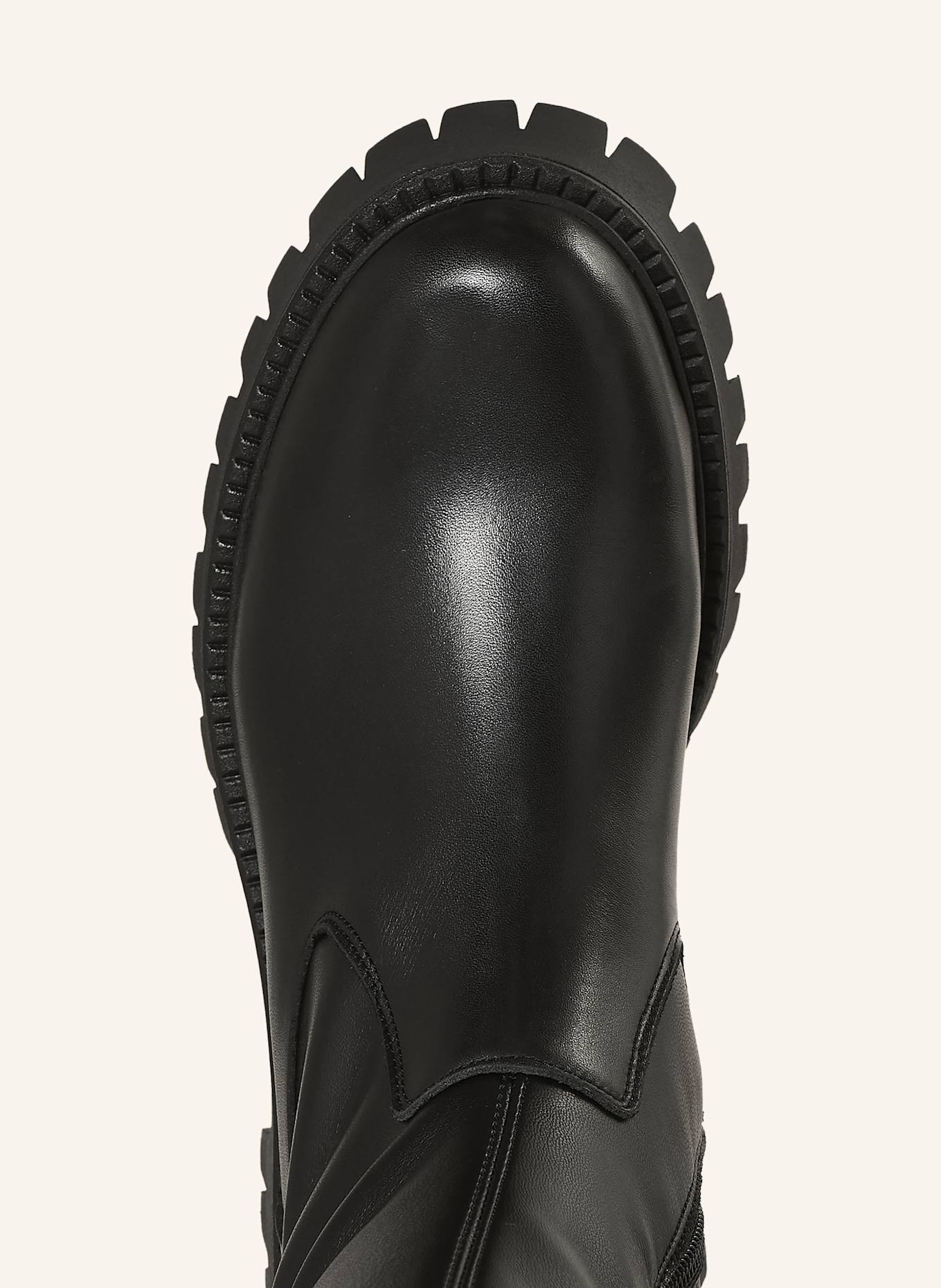 MRS & HUGS Overknee-Stiefel: SCHWARZ