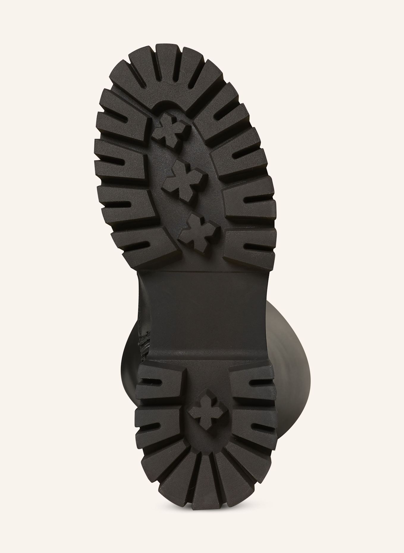 MRS & HUGS Overknee-Stiefel: SCHWARZ