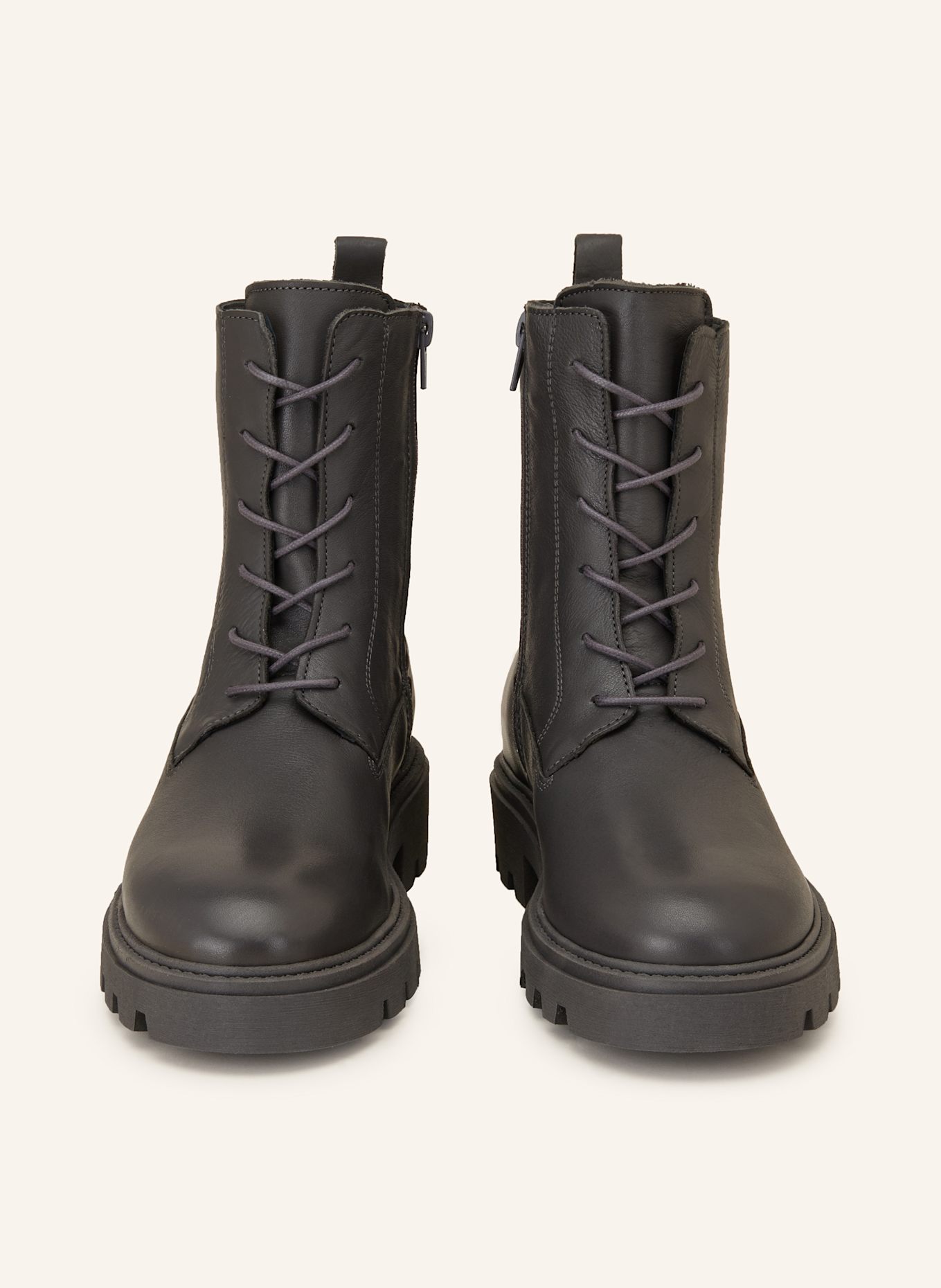 MRS & HUGS Schnürboots: GRAU
