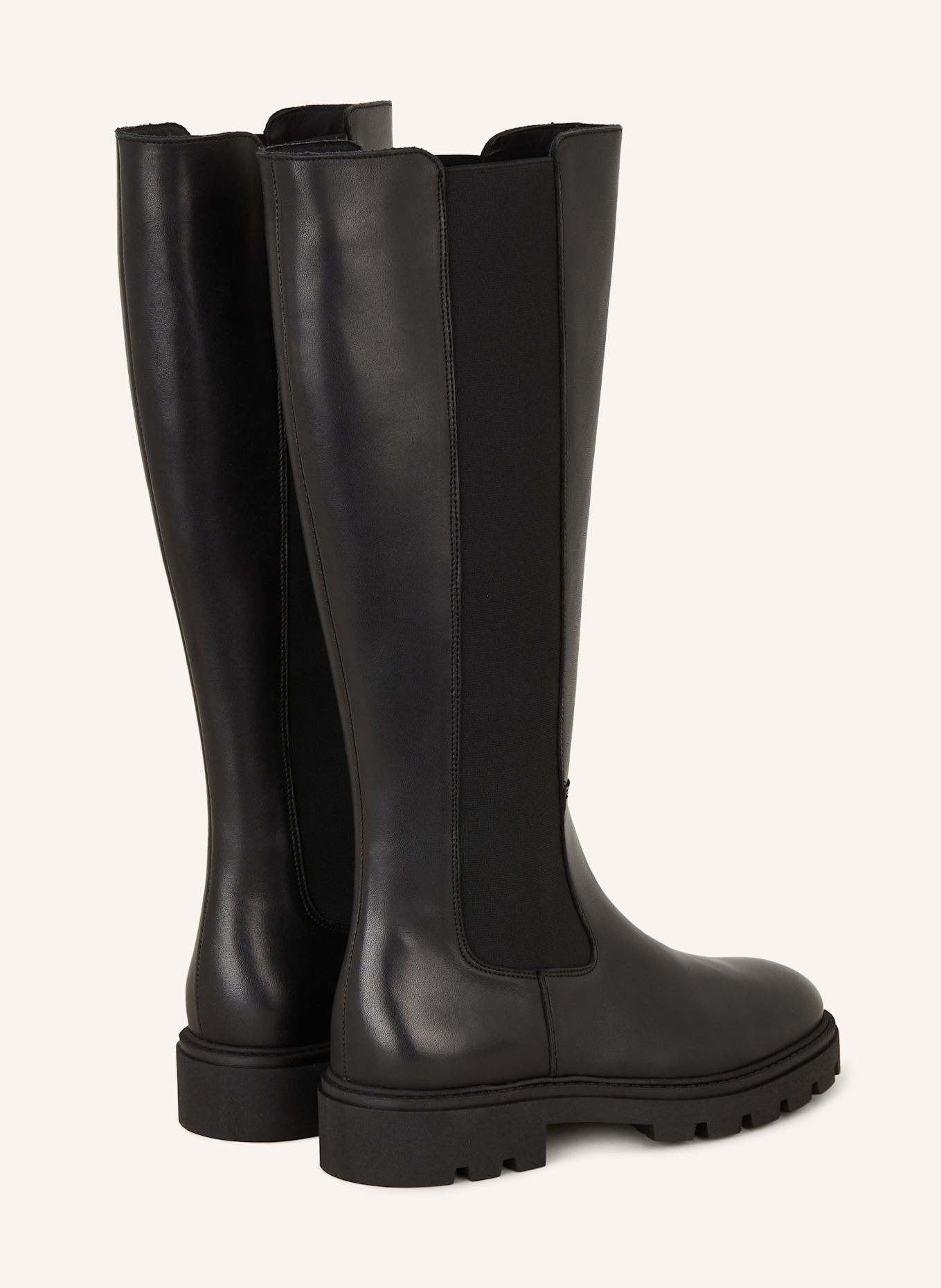 MRS & HUGS Boots: BLACK