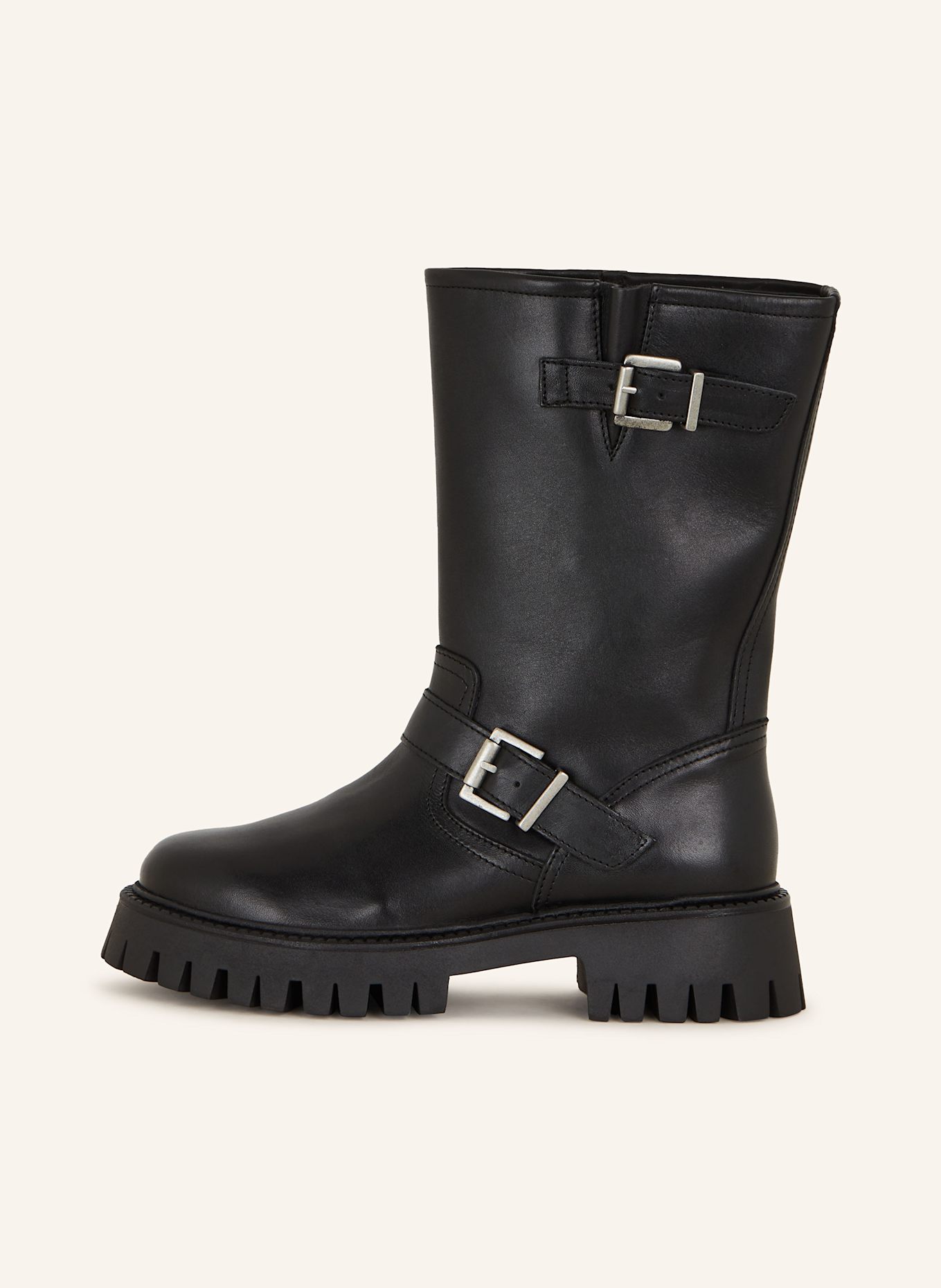 MRS & HUGS Biker Boots: SCHWARZ