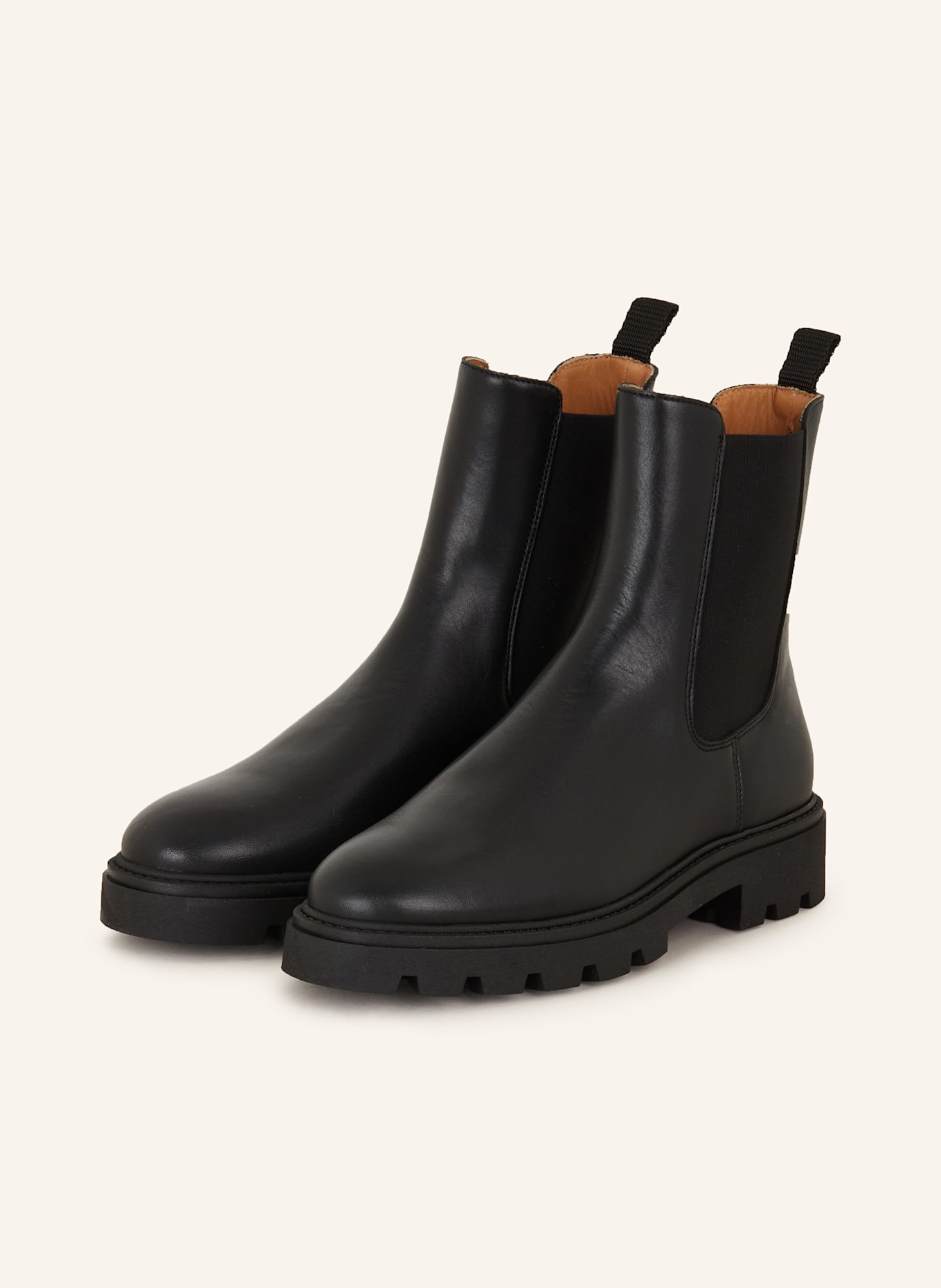 MRS & HUGS Chelsea-Boots: SCHWARZ