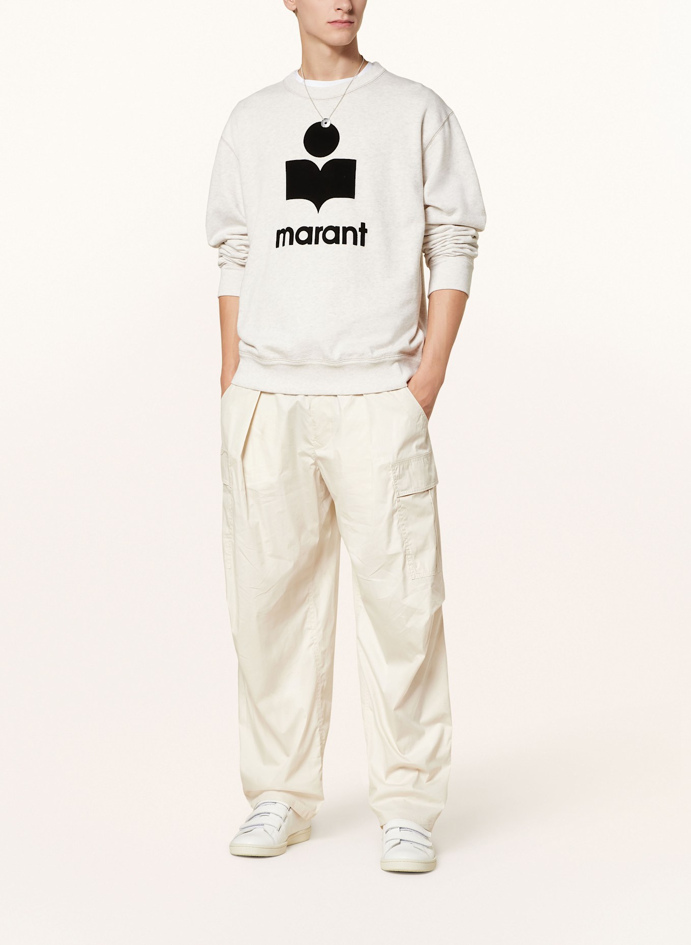 ISABEL MARANT Cargohose CALEB Regular Fit: BEIGE