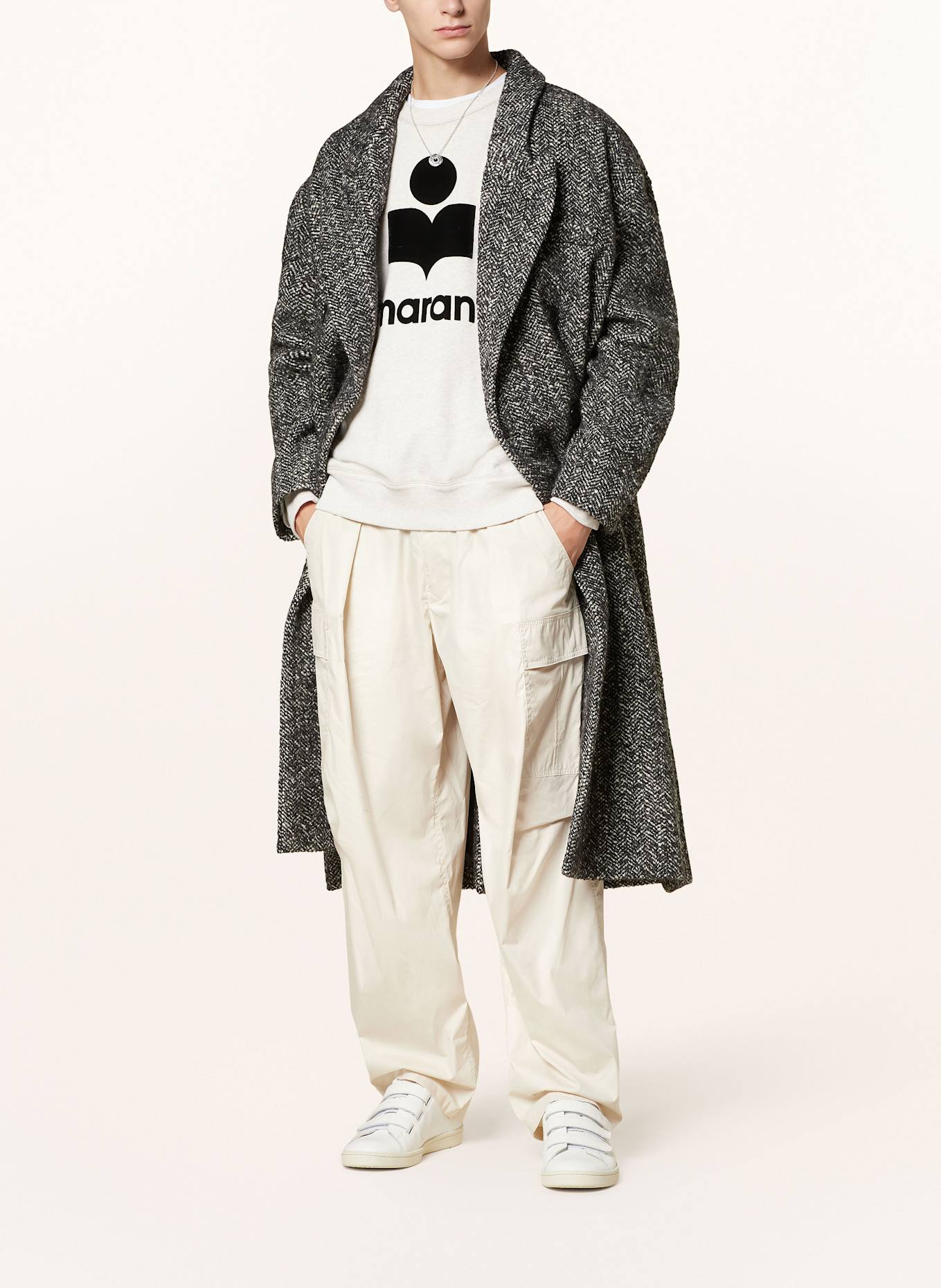 ISABEL MARANT Cargohose CALEB Regular Fit: BEIGE