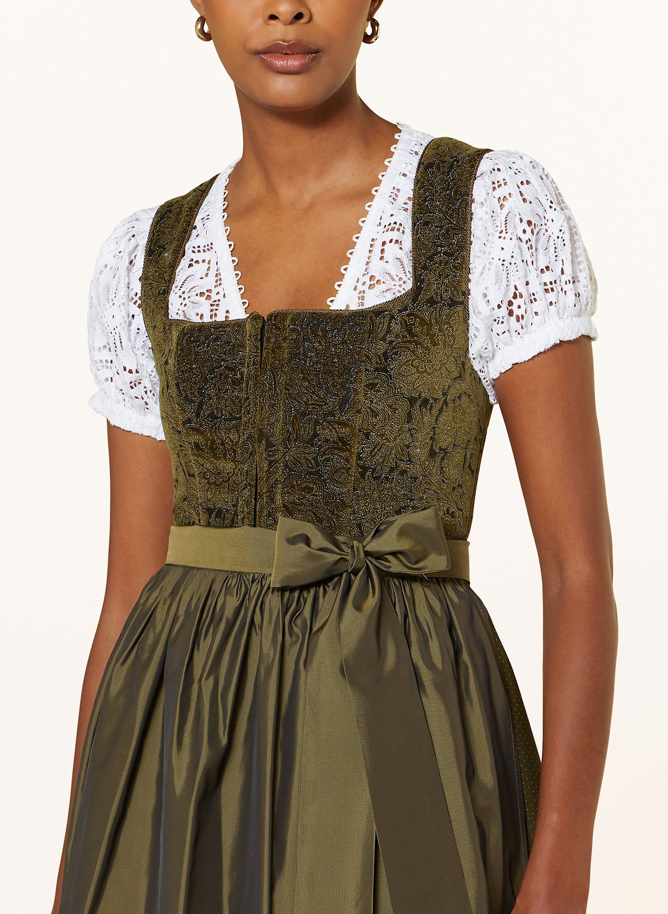 KINGA MATHE Dirndl GENF, Farbe: OLIV (Bild 4)