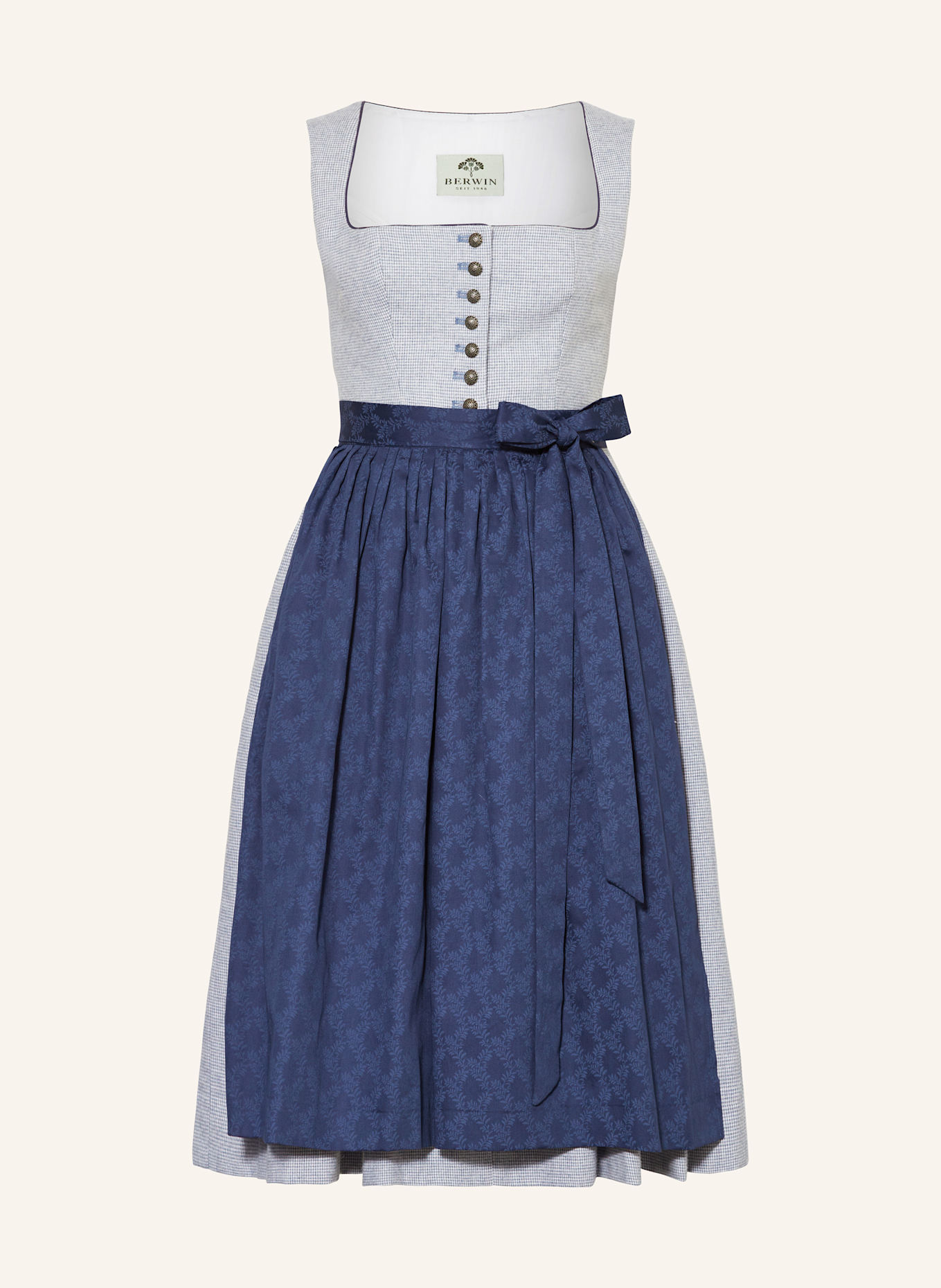 BERWIN & WOLFF Dirndl: BLAUGRAU
