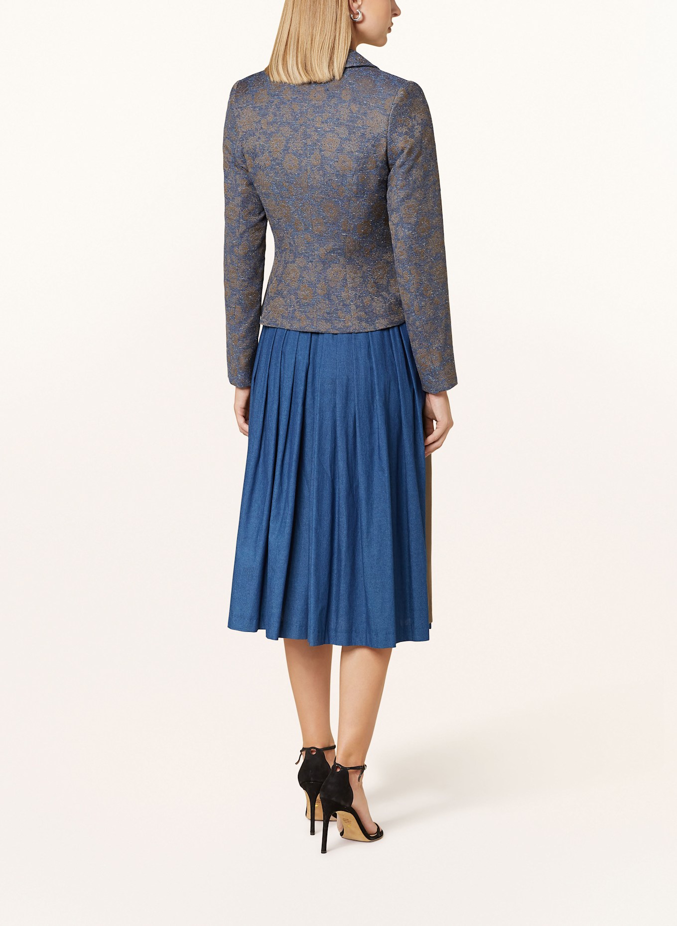 BERWIN & WOLFF Janker: BLAU / BRAUN