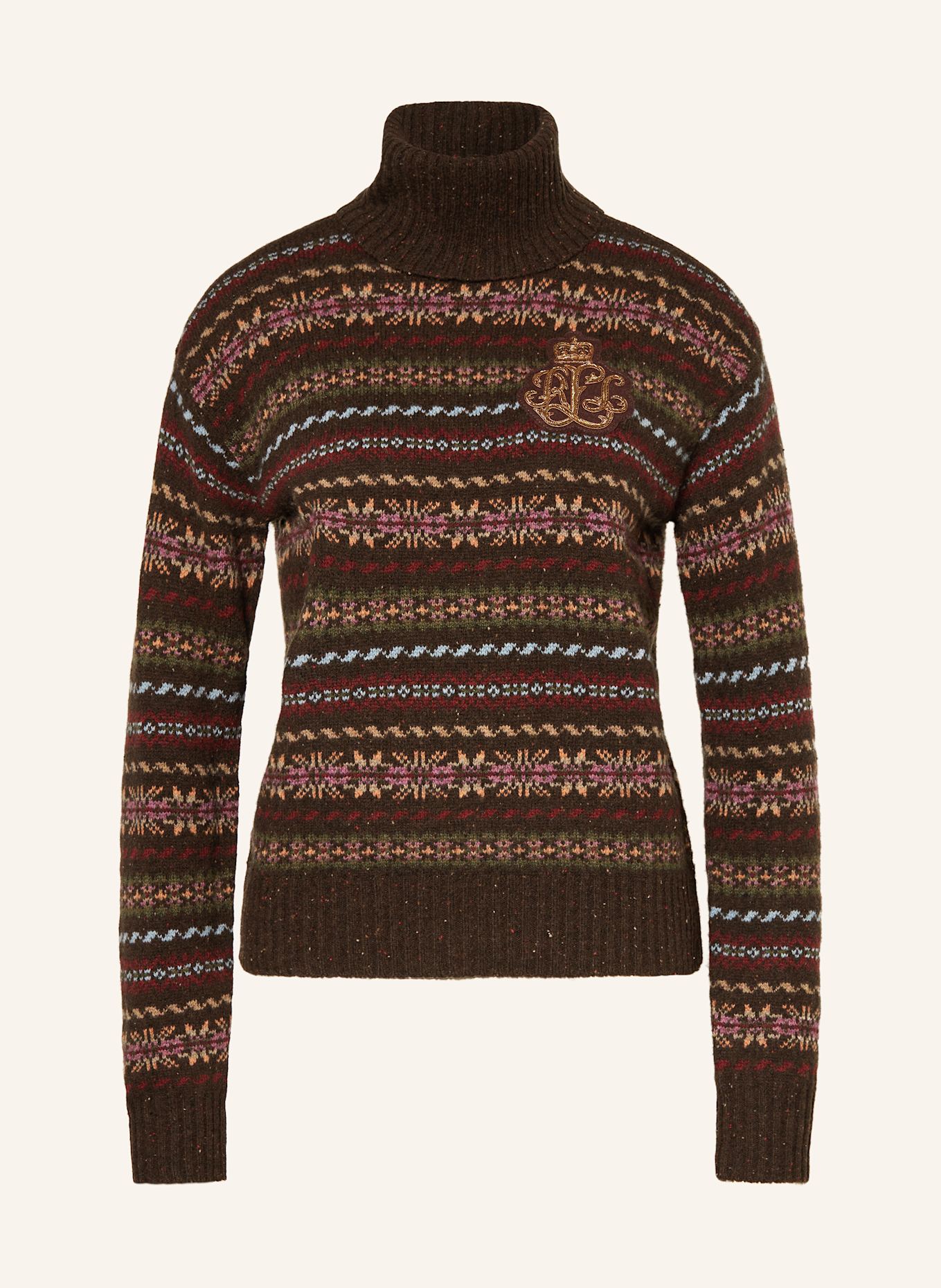Ralph lauren brown turtleneck best sale