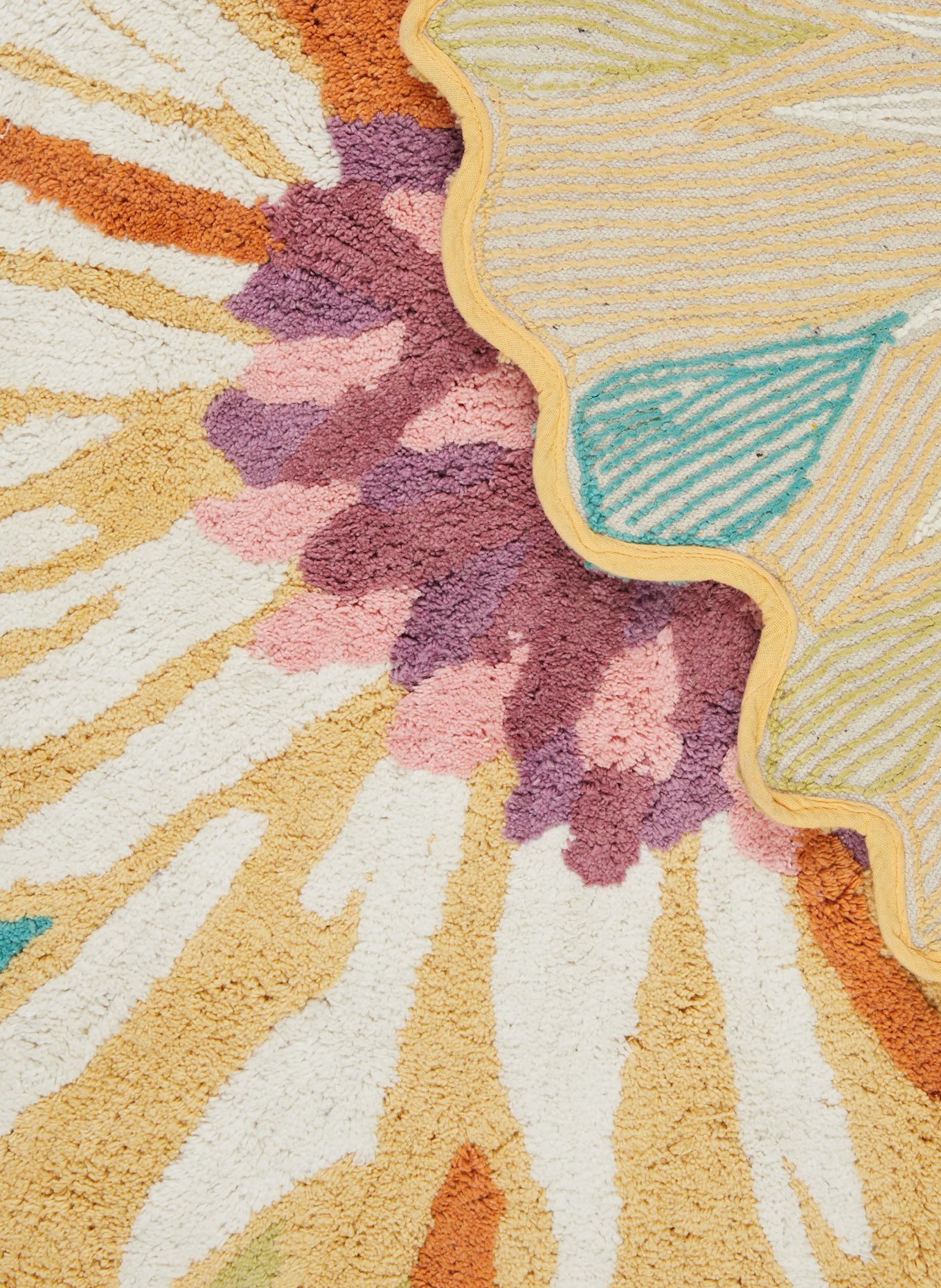 MISSONI Home Badematte BLANDINE: GELB / MINT / ORANGE