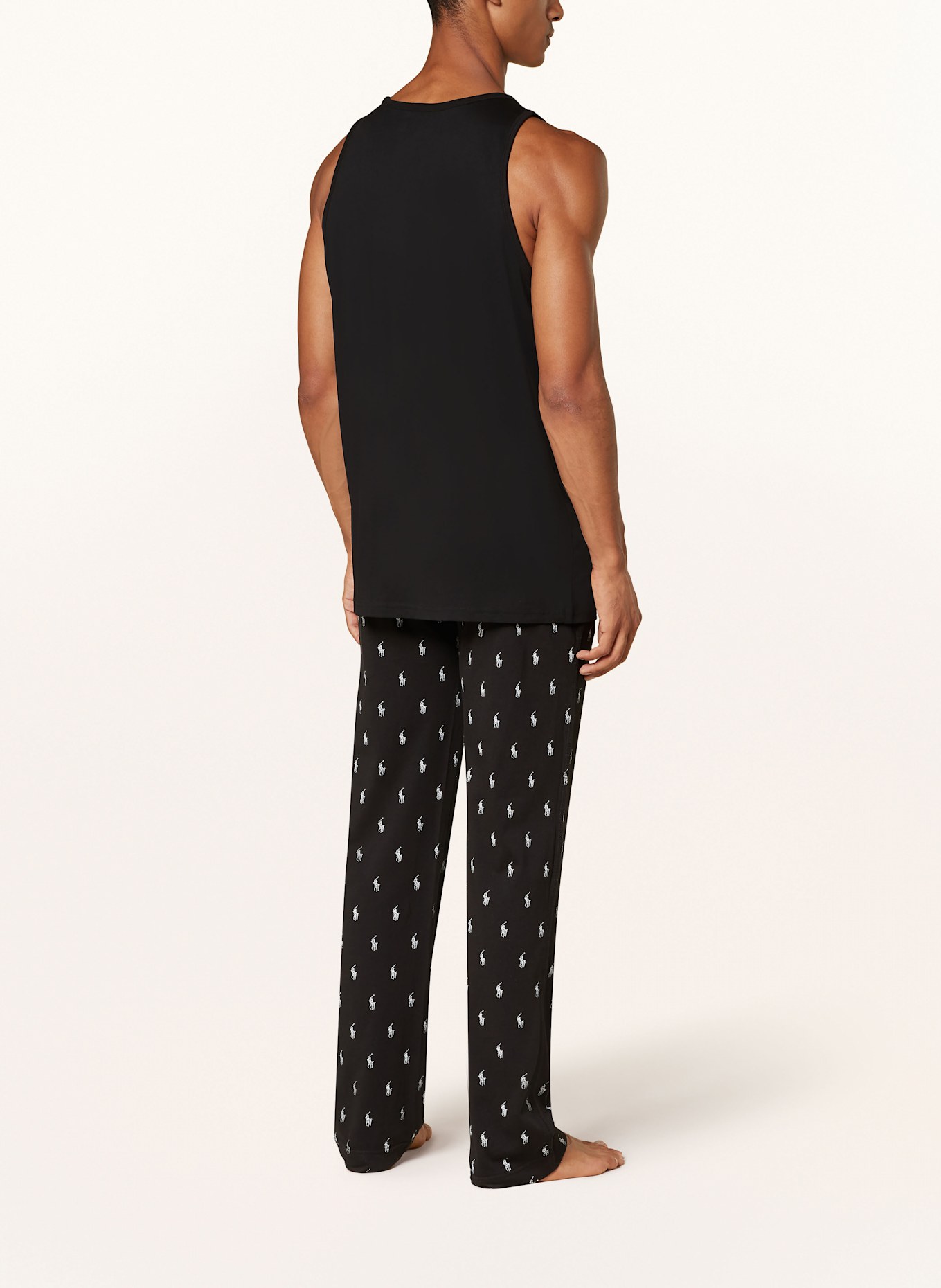 POLO RALPH LAUREN Lounge shirt: BLACK