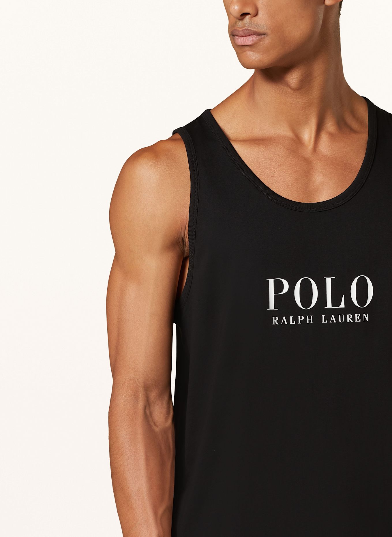 POLO RALPH LAUREN Lounge shirt: BLACK
