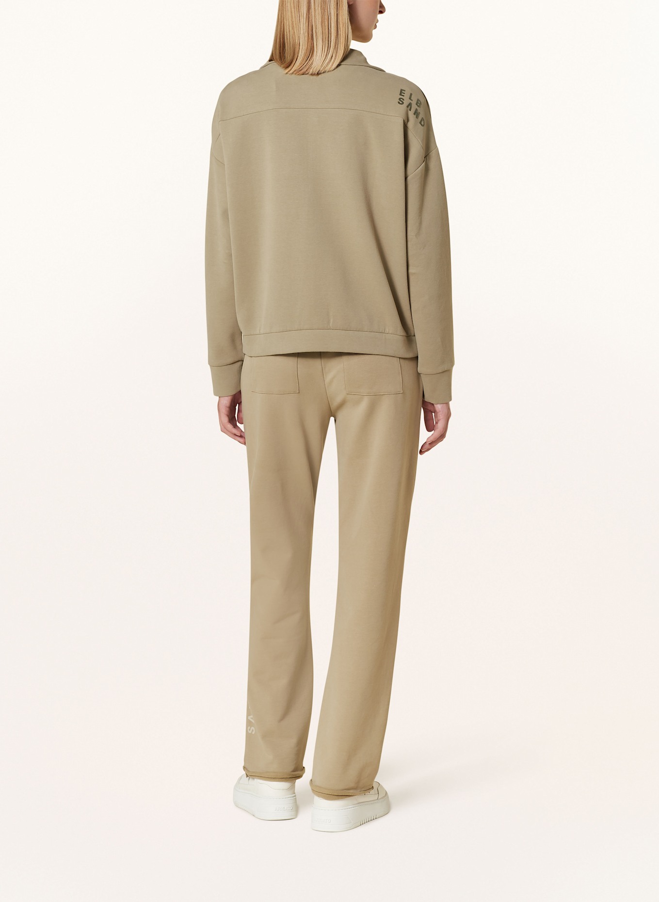 ELBSAND Sweatjacke EMBLA: OLIV