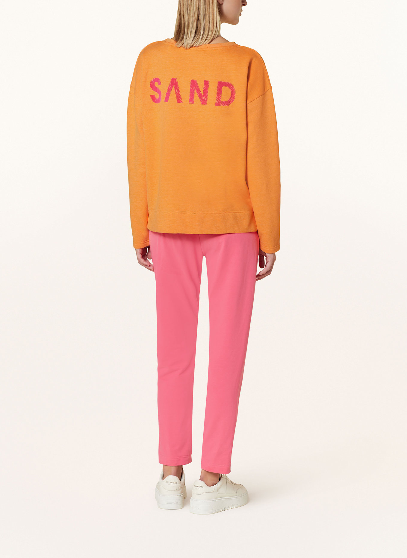 ELBSAND Sweatshirt ARUNA, Farbe: ORANGE/ PINK (Bild 3)