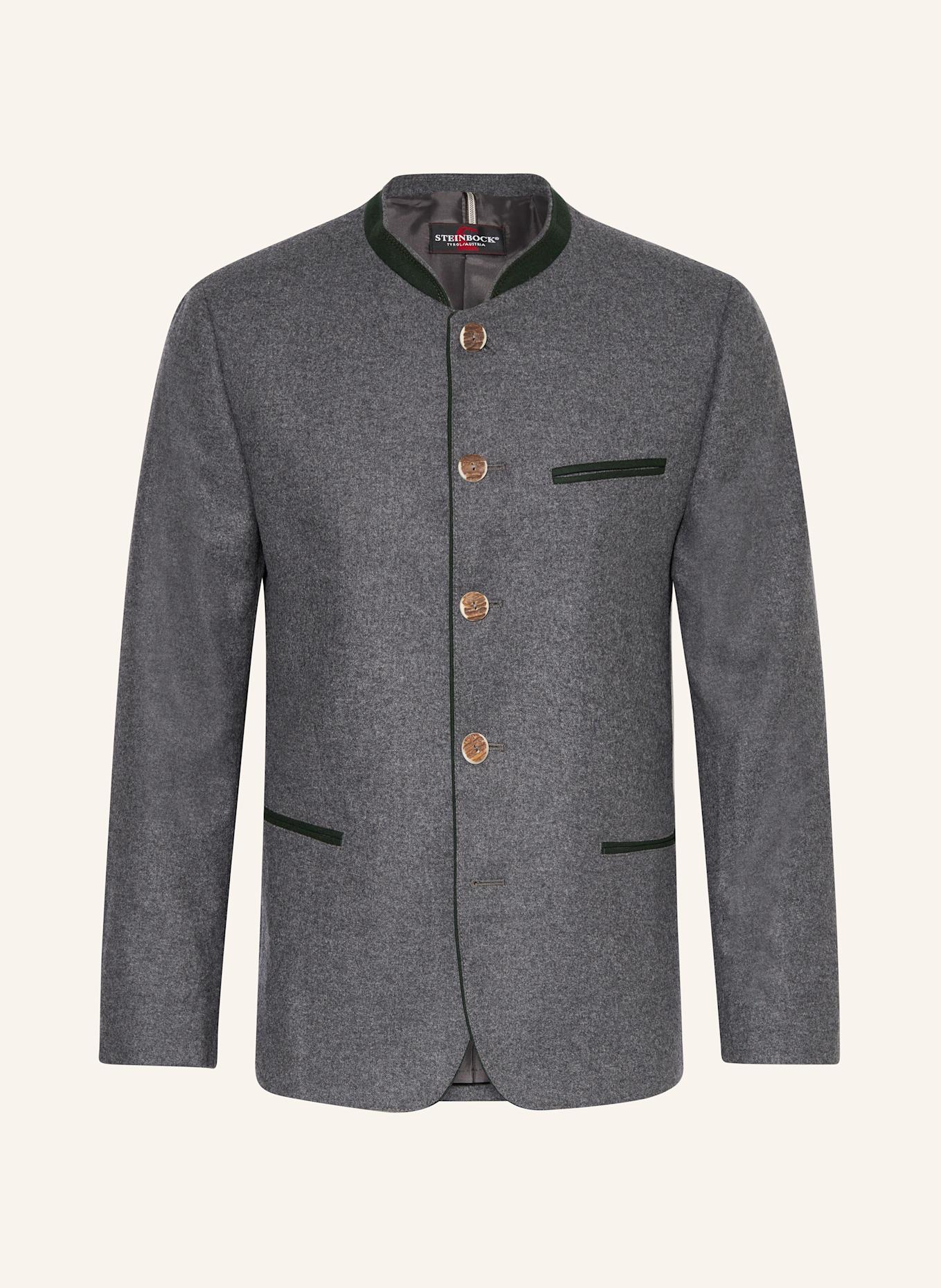 STEINBOCK Janker JONATHAN: GRAU / DUNKELGRÜN