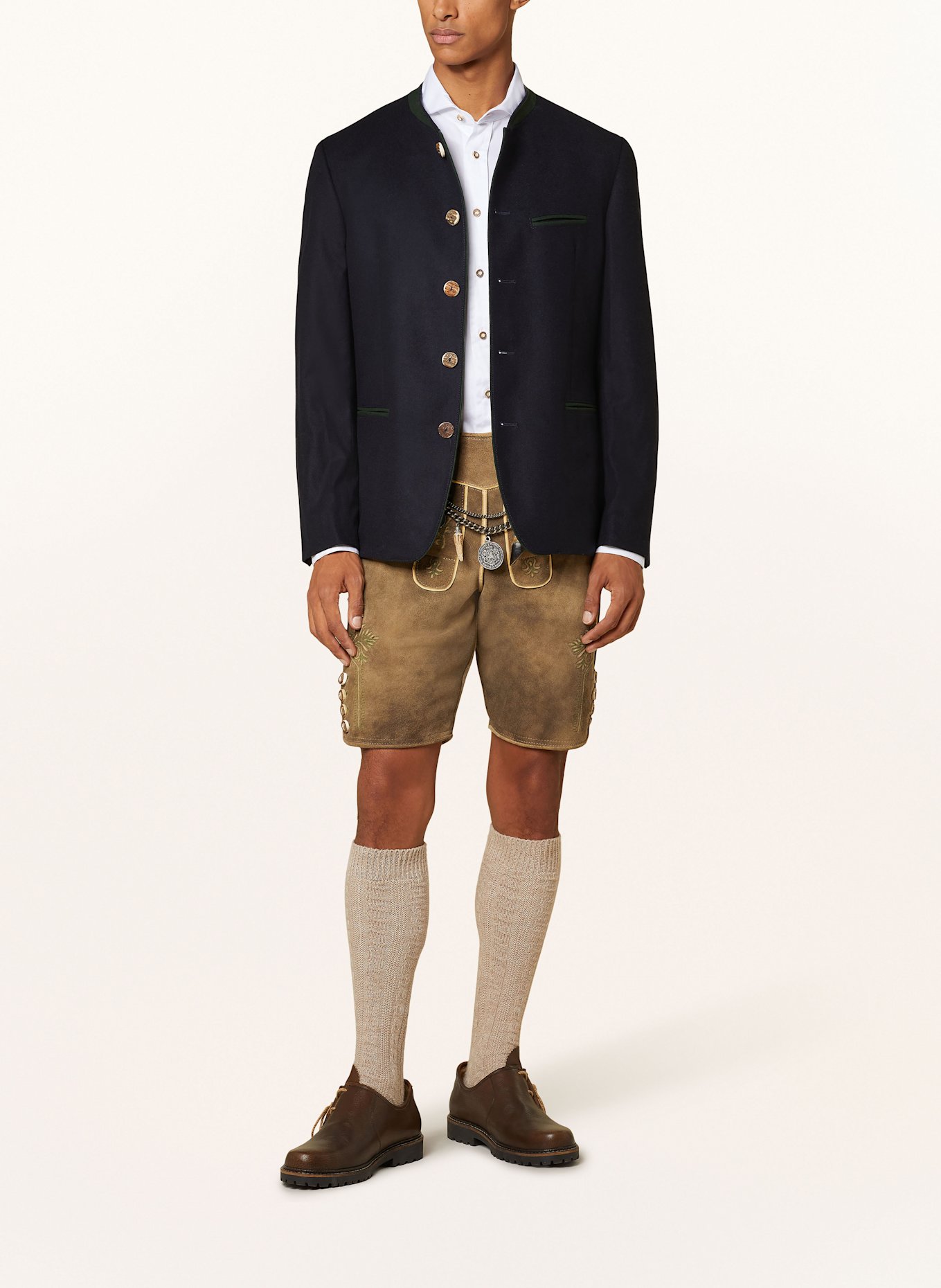 STEINBOCK Janker JONATHAN: DUNKELBLAU / DUNKELGRÜN