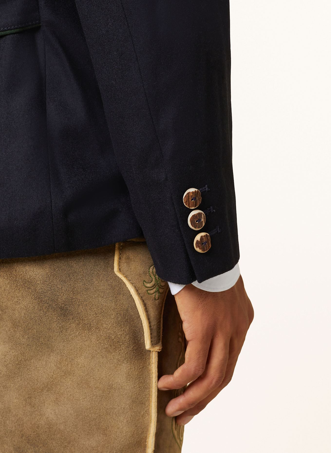 STEINBOCK Janker JONATHAN: DUNKELBLAU / DUNKELGRÜN