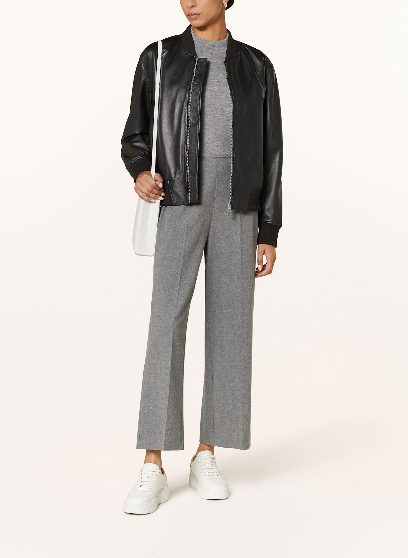 darling harbour Lederblouson: SCHWARZ