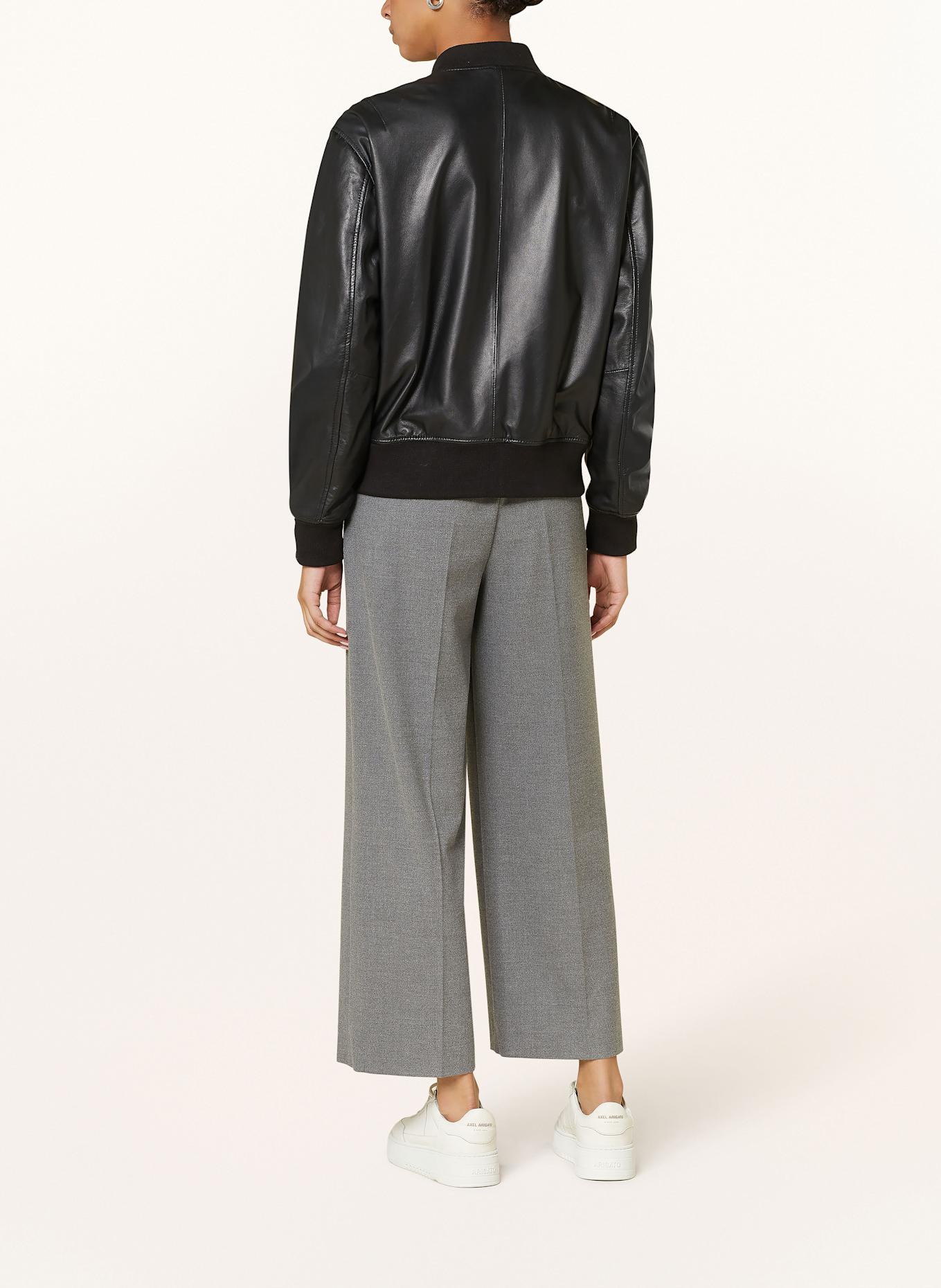 darling harbour Lederblouson: SCHWARZ