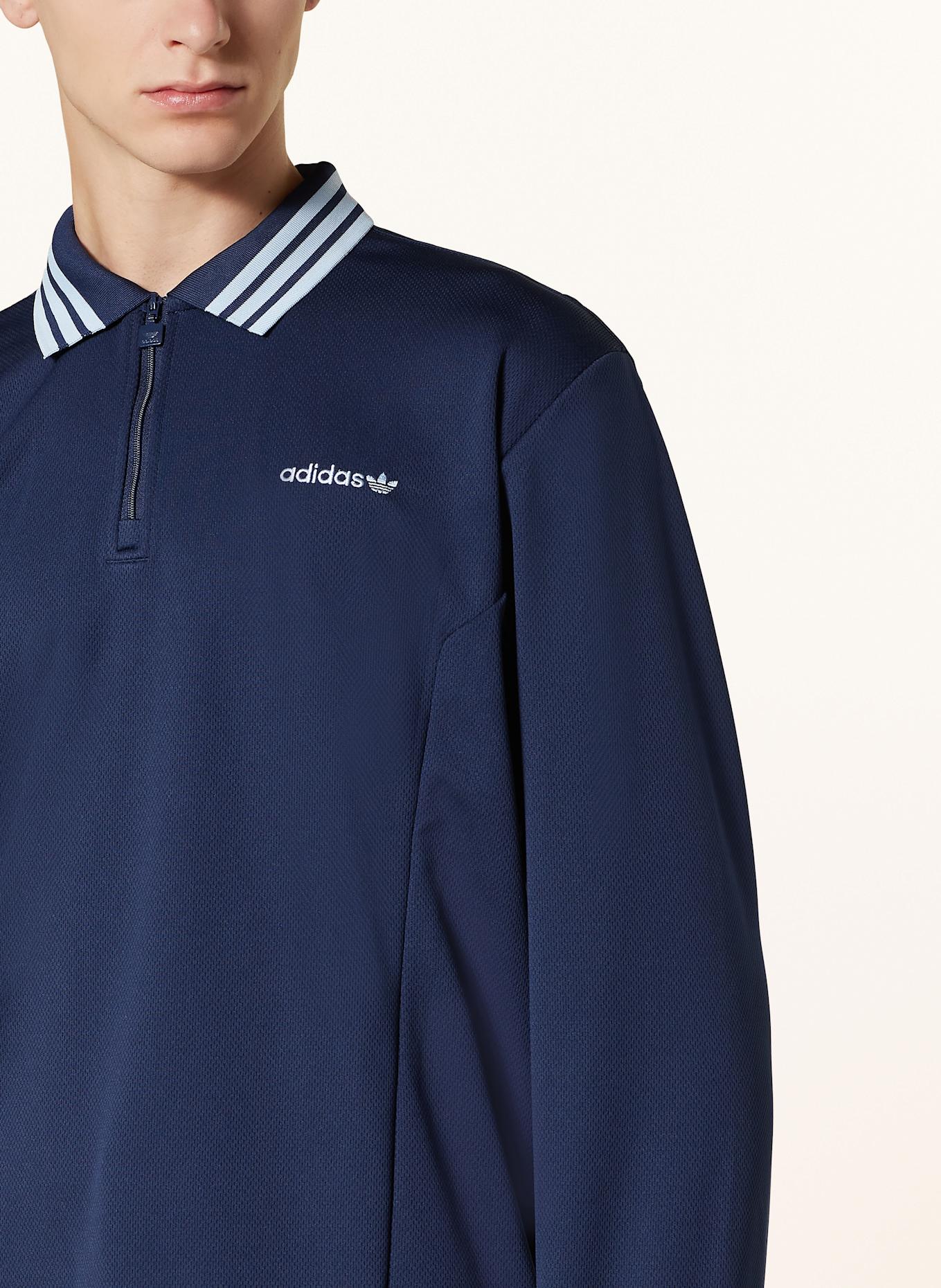 adidas Originals Jersey Poloshirt in dunkelblau